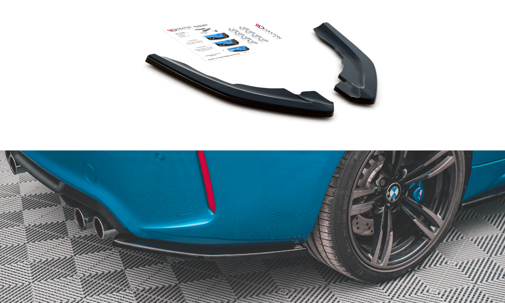 Maxton Design - Flaps Heckansatz V2 Diffusor für BMW M2 F87 - Aerowerk.