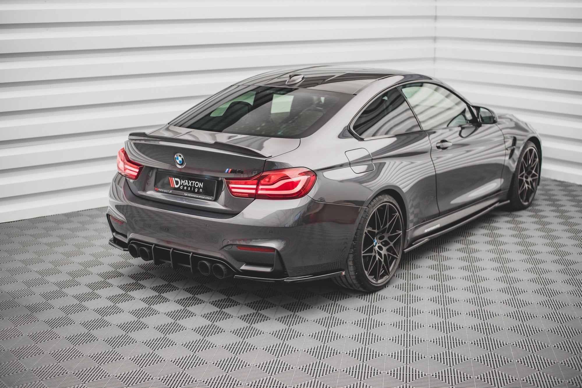 Maxton Design - Flaps Heckansatz V2 Diffusor für BMW M4 F82 - Aerowerk.