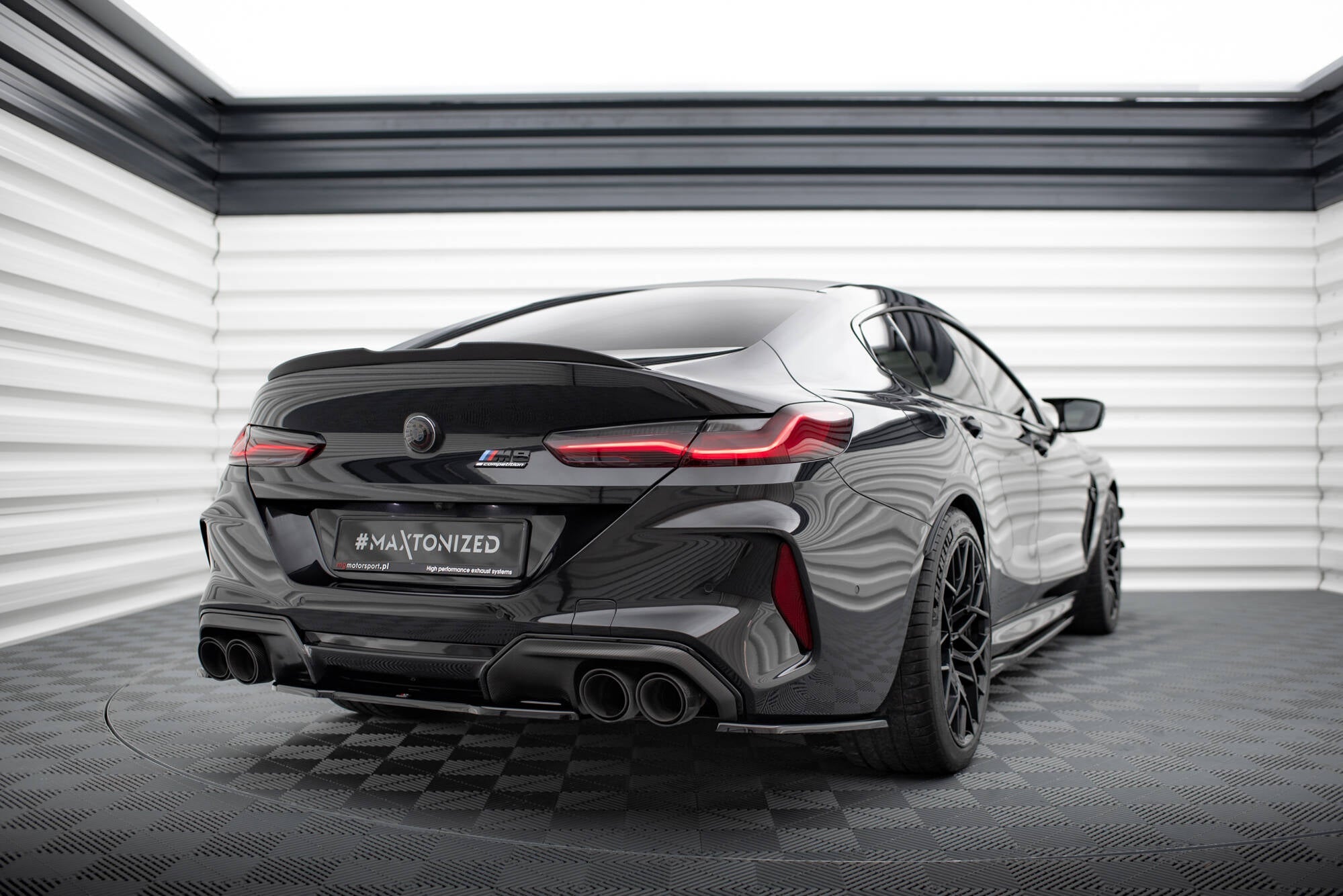 Maxton Design - Flaps Heckansatz V2 Diffusor für BMW M8 Gran Coupe F93 - Aerowerk.