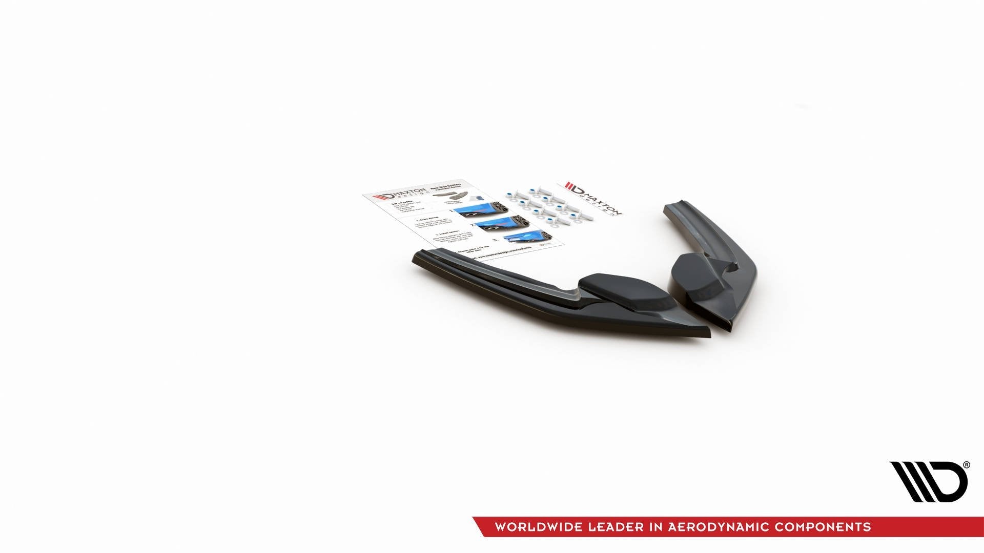 Maxton Design - Flaps Heckansatz V2 Diffusor für (Für heckansatz ) BMW M135i F20 - Aerowerk.