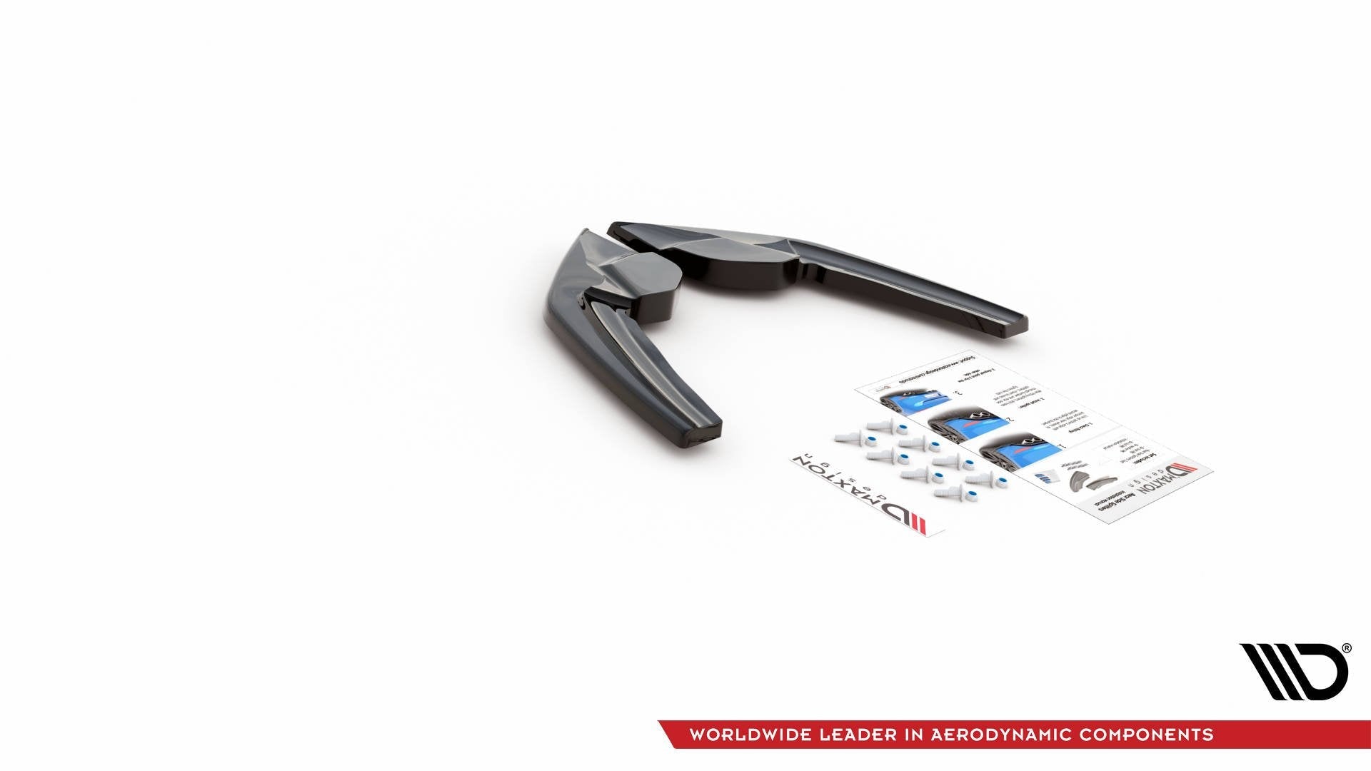 Maxton Design - Flaps Heckansatz V2 Diffusor für (Für heckansatz ) BMW M135i F20 - Aerowerk.