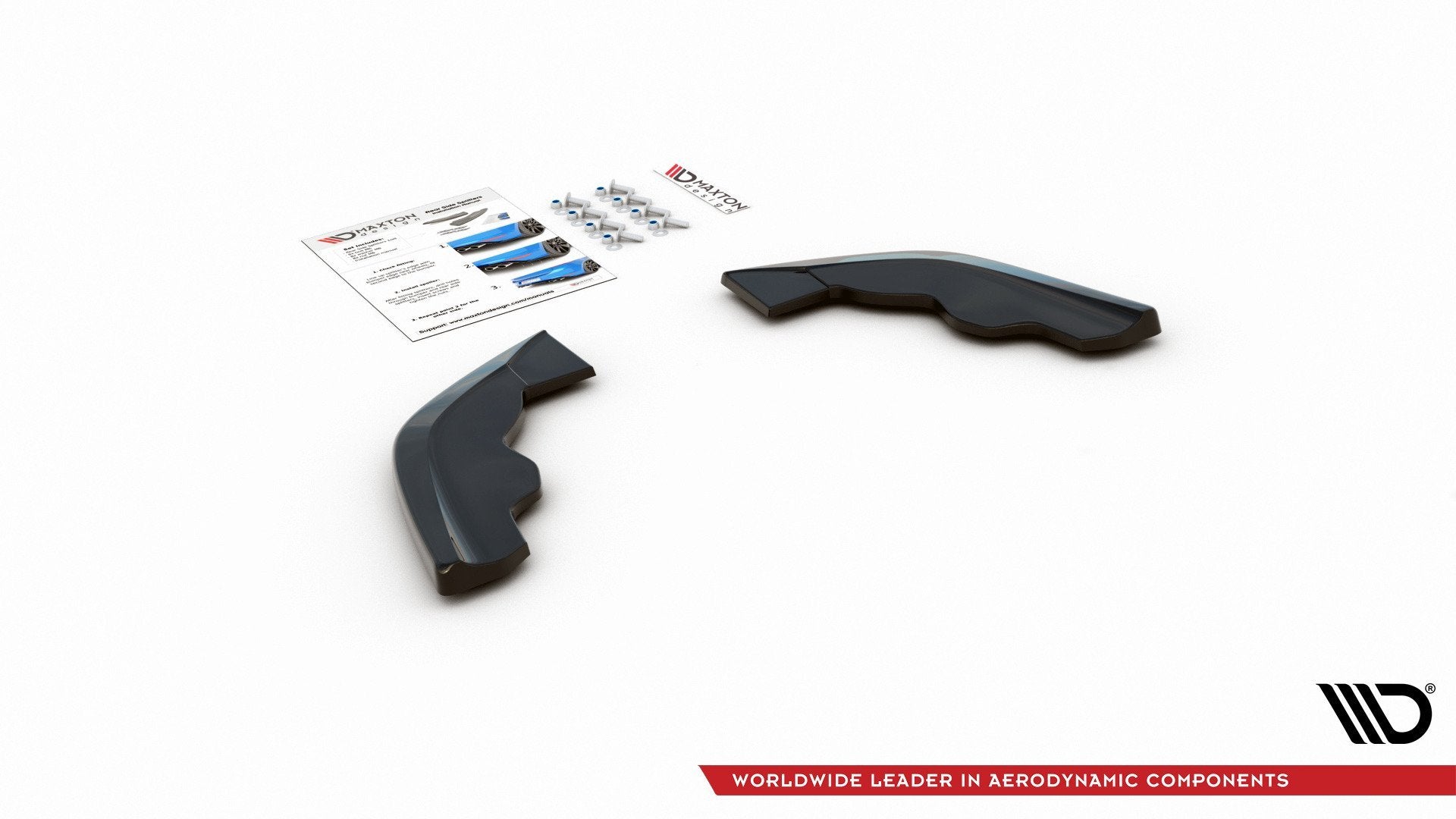 Maxton Design - Flaps Heckansatz V3 Diffusor für BMW 1er F40 M - Paket/ M135i - Aerowerk.