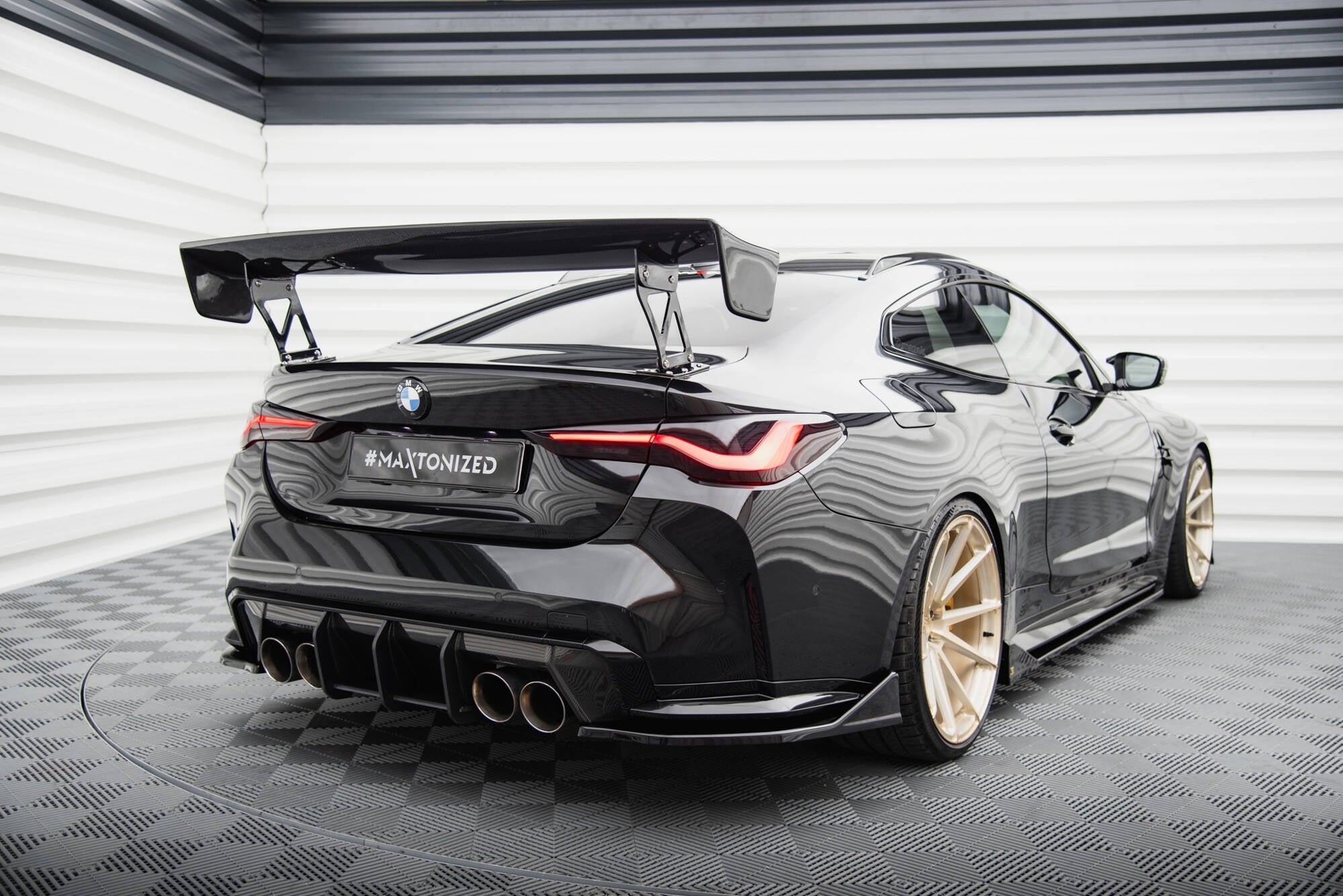 Maxton Design - Flaps Heckansatz V.4 für BMW M4 G82 / G82 Facelift - Aerowerk.