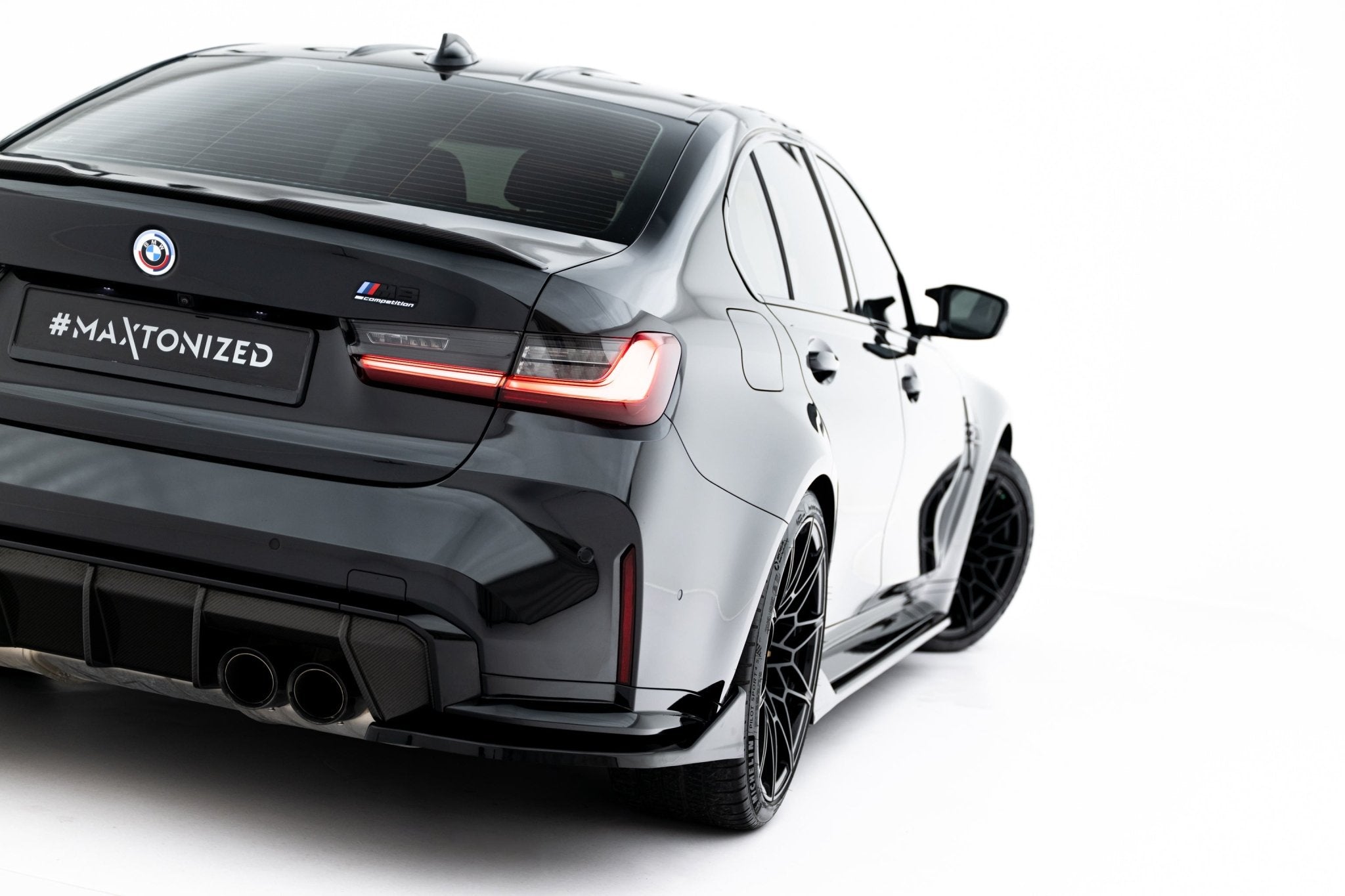 Maxton Design - Flaps Heckansatz V5 Diffusor für BMW M3 Limousine / Touring G80 / G81 - Aerowerk.