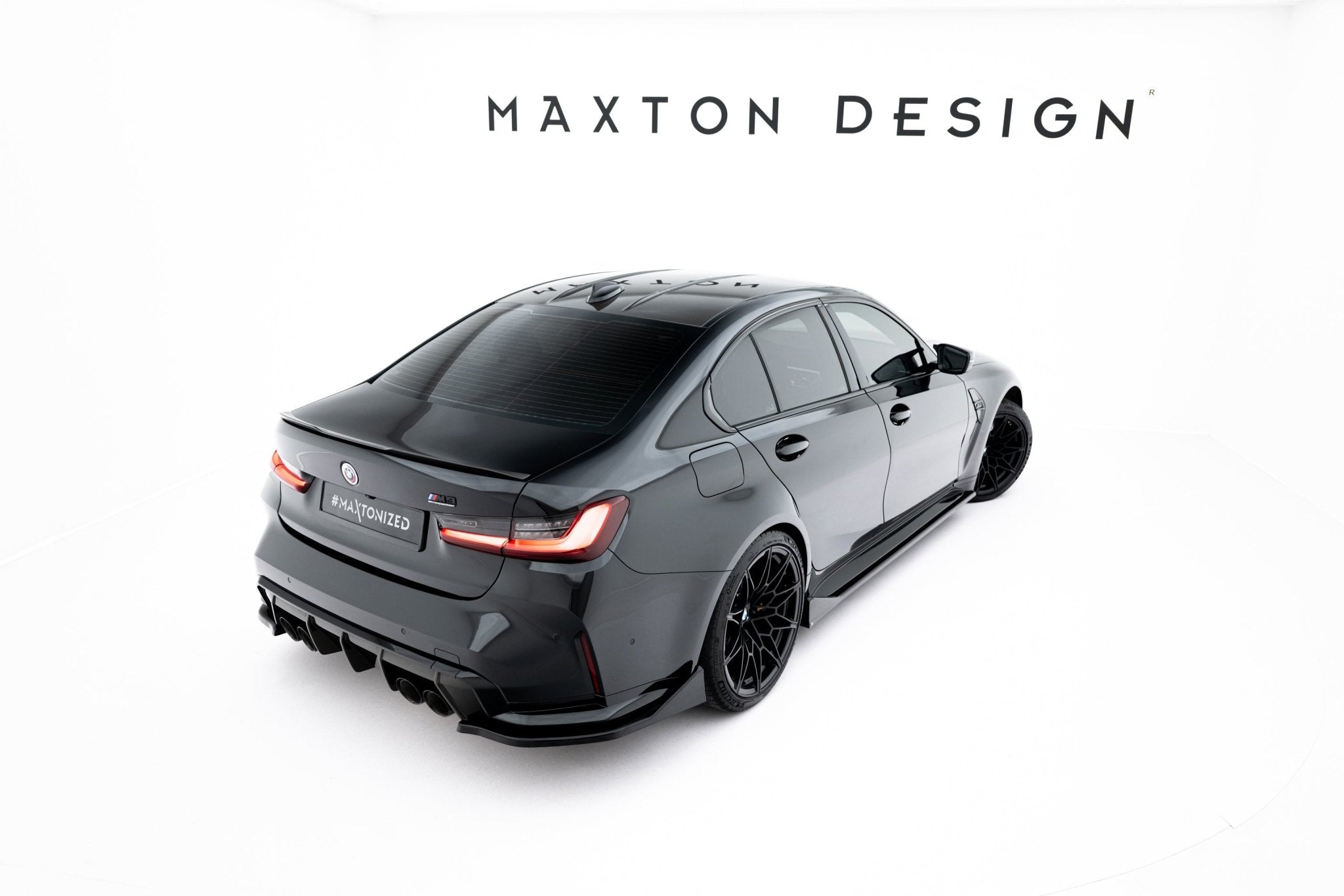 Maxton Design - Flaps Heckansatz V5 Diffusor für BMW M3 Limousine / Touring G80 / G81 - Aerowerk.