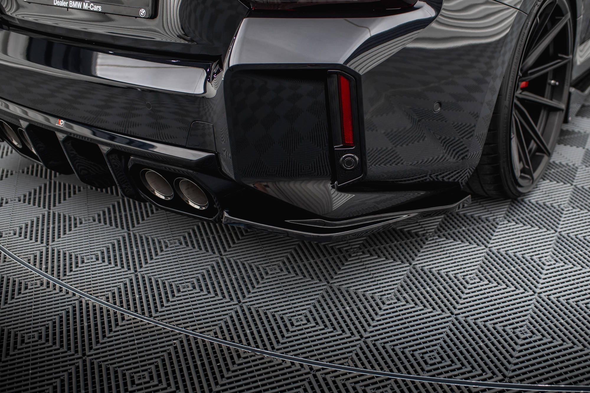 Maxton Design - Flaps Heckansatz V.5 (Für heckansatz V.2) für BMW M2 G87 - Aerowerk.