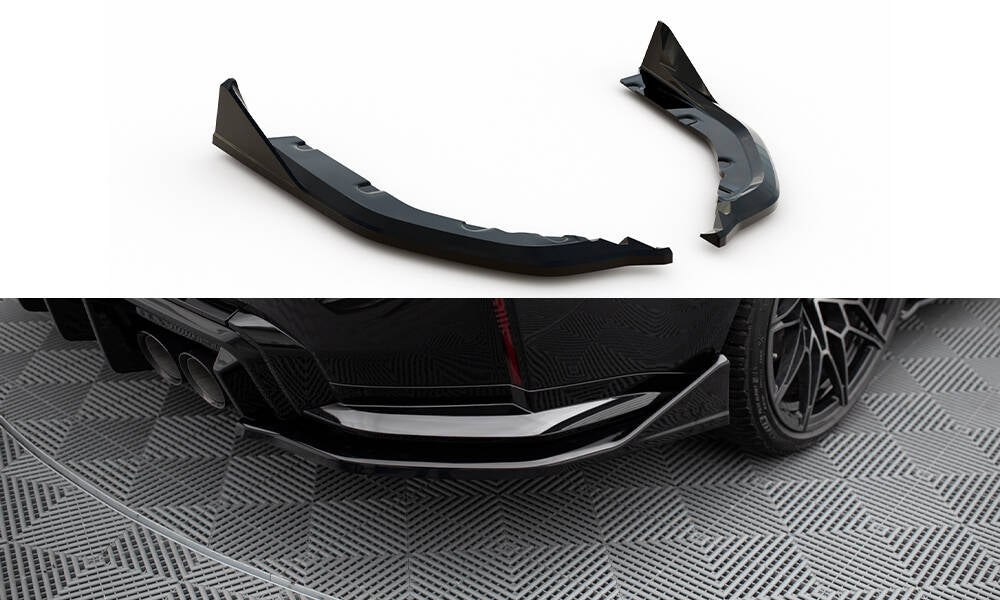 Maxton Design - Flaps Heckansatz V6 Diffusor für CSL (Für heckansatz ) BMW M3 Limousine / Touring G80 / G81 - Aerowerk.