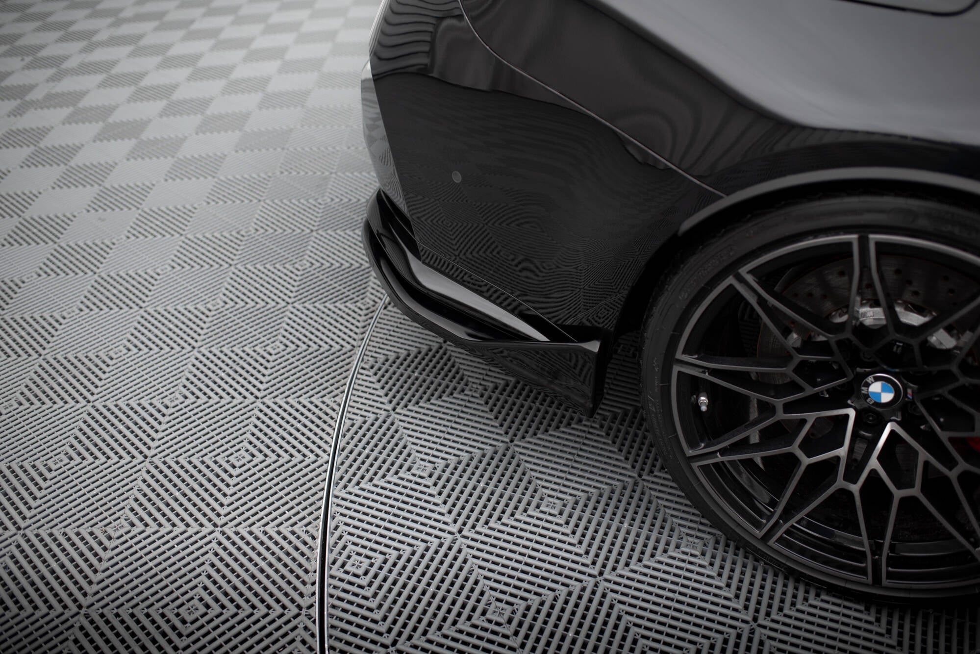 Maxton Design - Flaps Heckansatz V6 Diffusor für CSL (Für heckansatz ) BMW M3 Limousine / Touring G80 / G81 - Aerowerk.