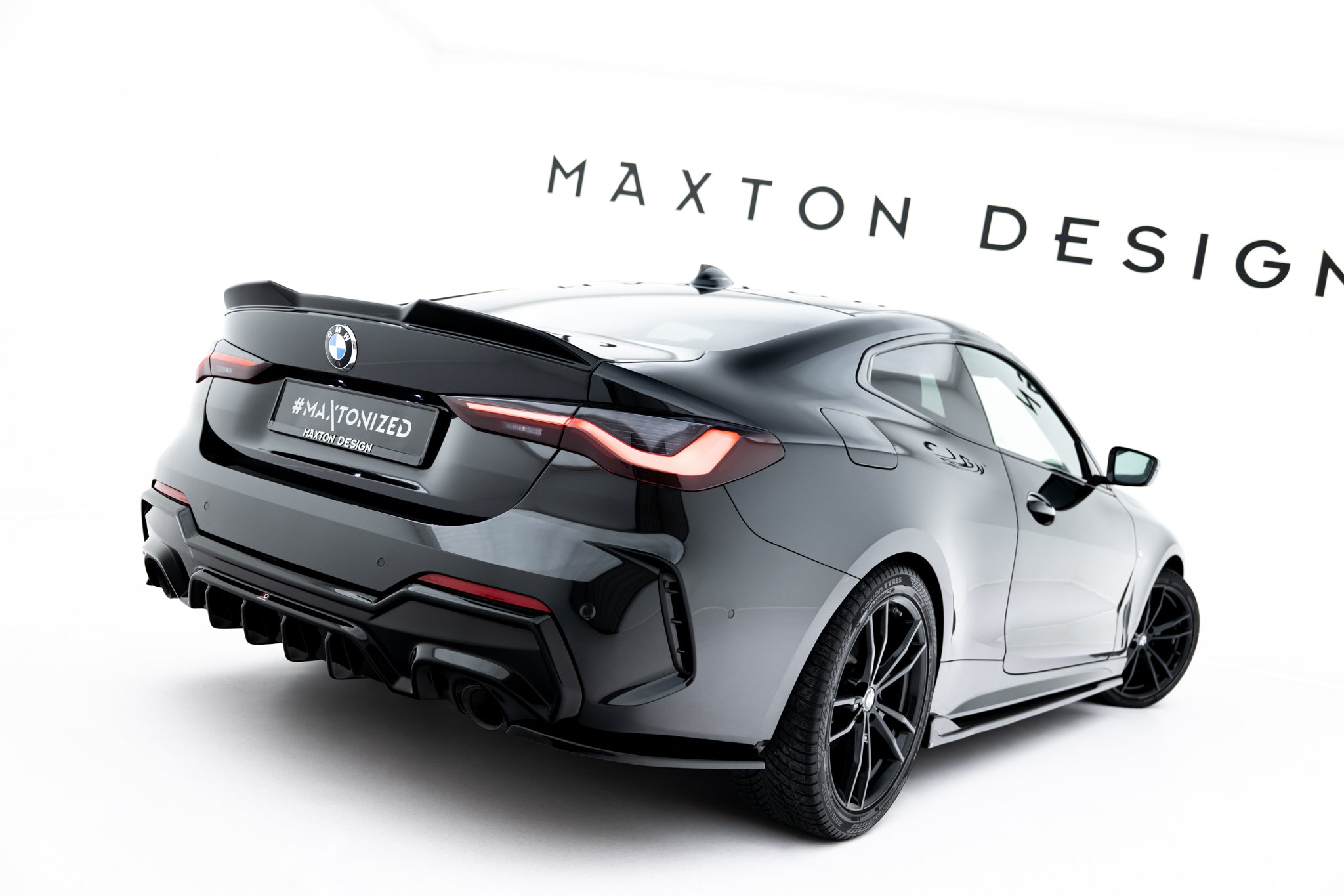 Maxton Design - Flaps Heckansatz V7 Diffusor für BMW 4er M - Paket G22 / G23 / G22 Facelift / G23 Facelift - Aerowerk.
