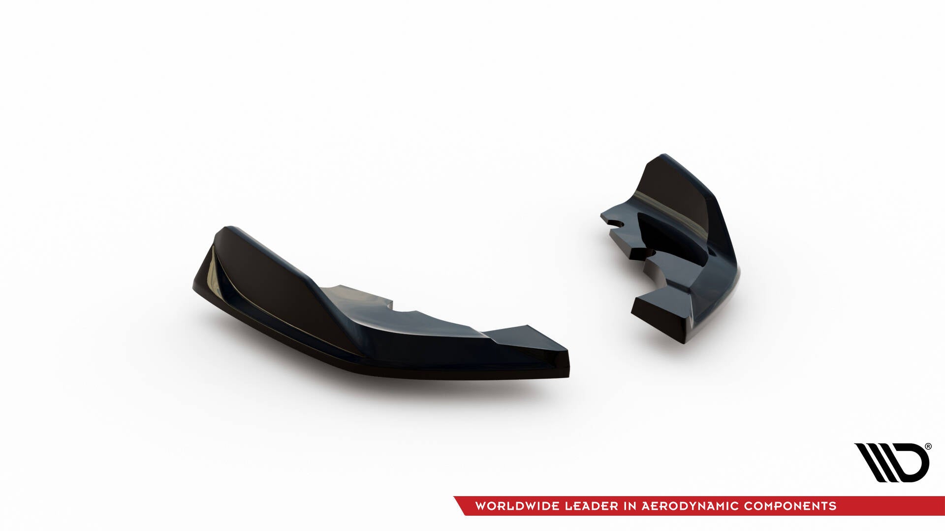 Maxton Design - Flaps Heckansatz V.8 (für Diffusor V.1) BMW 1er M - Paket / M135i / 128ti F40 - Aerowerk.