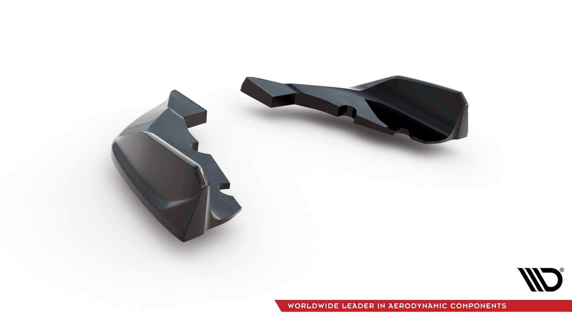 Maxton Design - Flaps Heckansatz V.8 (für Diffusor V.1) BMW 1er M - Paket / M135i / 128ti F40 - Aerowerk.