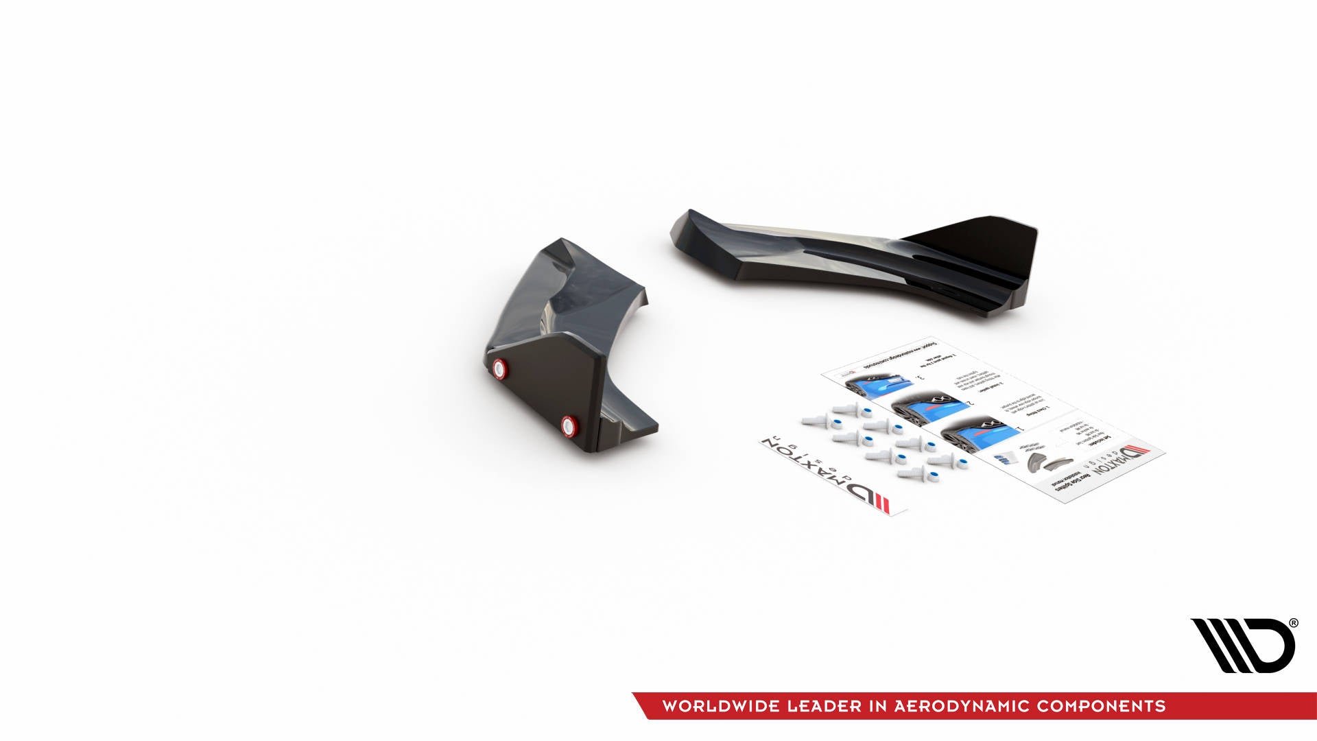 Maxton Design - Flaps V1 Heckansatz Flaps Heckansatz + Flaps für Hyundai I30 N Hatchback Mk3 Facelift - Aerowerk.
