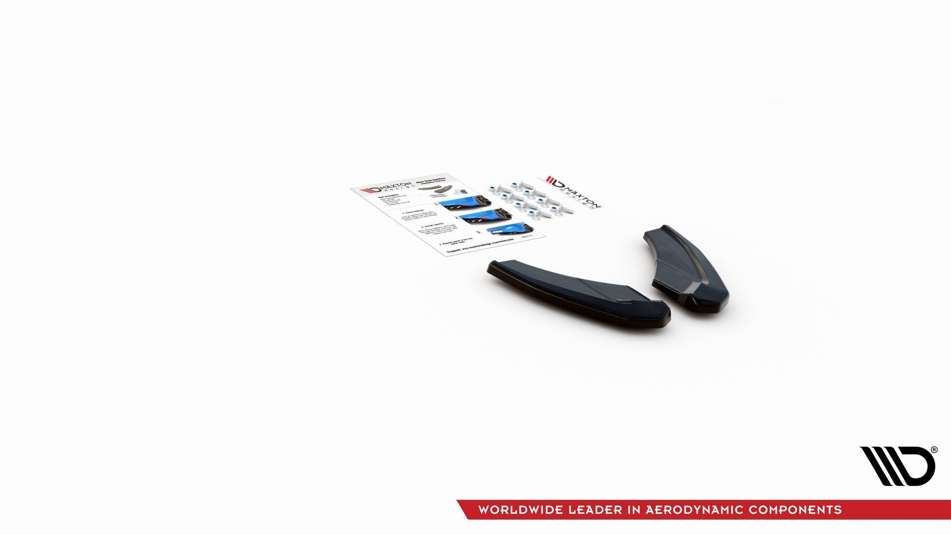 Maxton Design - Flaps V1 Heckansatz Flaps Heckansatz für Audi S3 Sportback 8Y - Aerowerk.