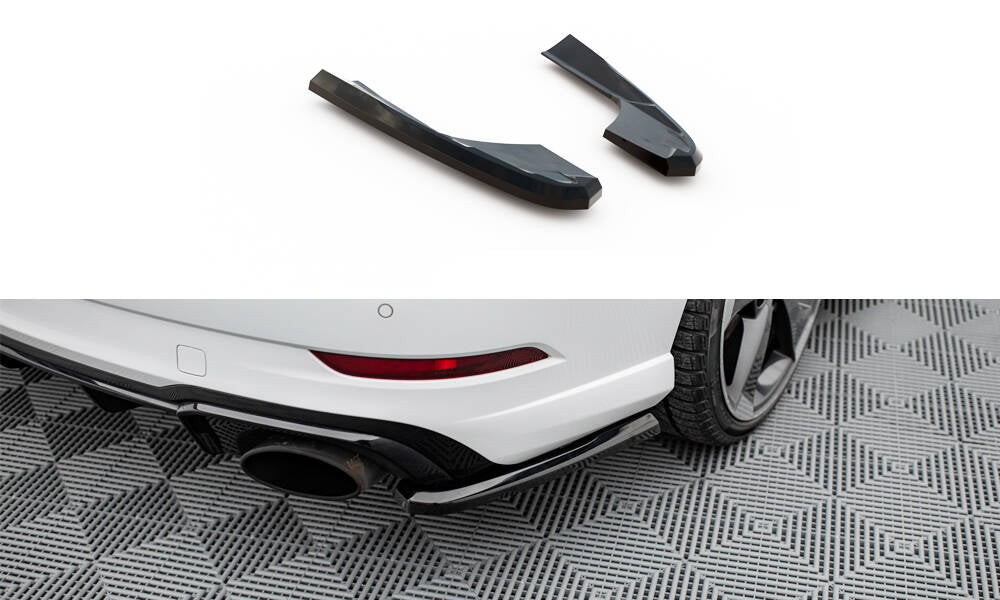 Maxton Design - Flaps V2 Heckansatz Flaps Heckansatz für Audi RS3 Limousine 8V Facelift - Aerowerk.