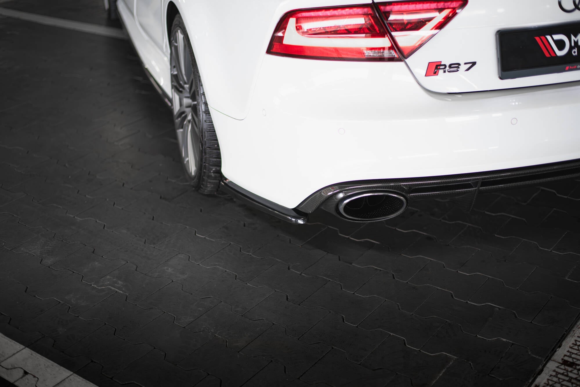 Maxton Design - Flaps V2 Heckansatz Flaps Heckansatz für Audi RS7 C7 - Aerowerk.