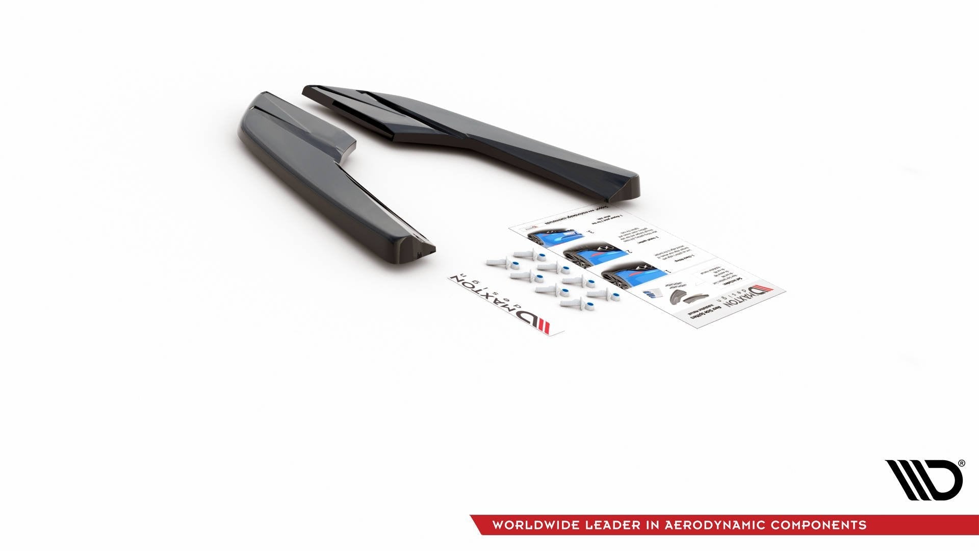 Maxton Design - Flaps V2 Heckansatz Flaps Heckansatz für Audi S3 Limousine 8V Facelift - Aerowerk.