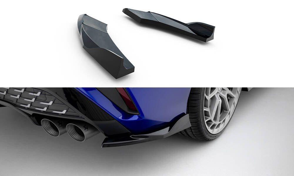 Maxton Design - Flaps V2 Heckansatz Flaps Heckansatz für Audi S3 Limousine 8Y Facelift - Aerowerk.