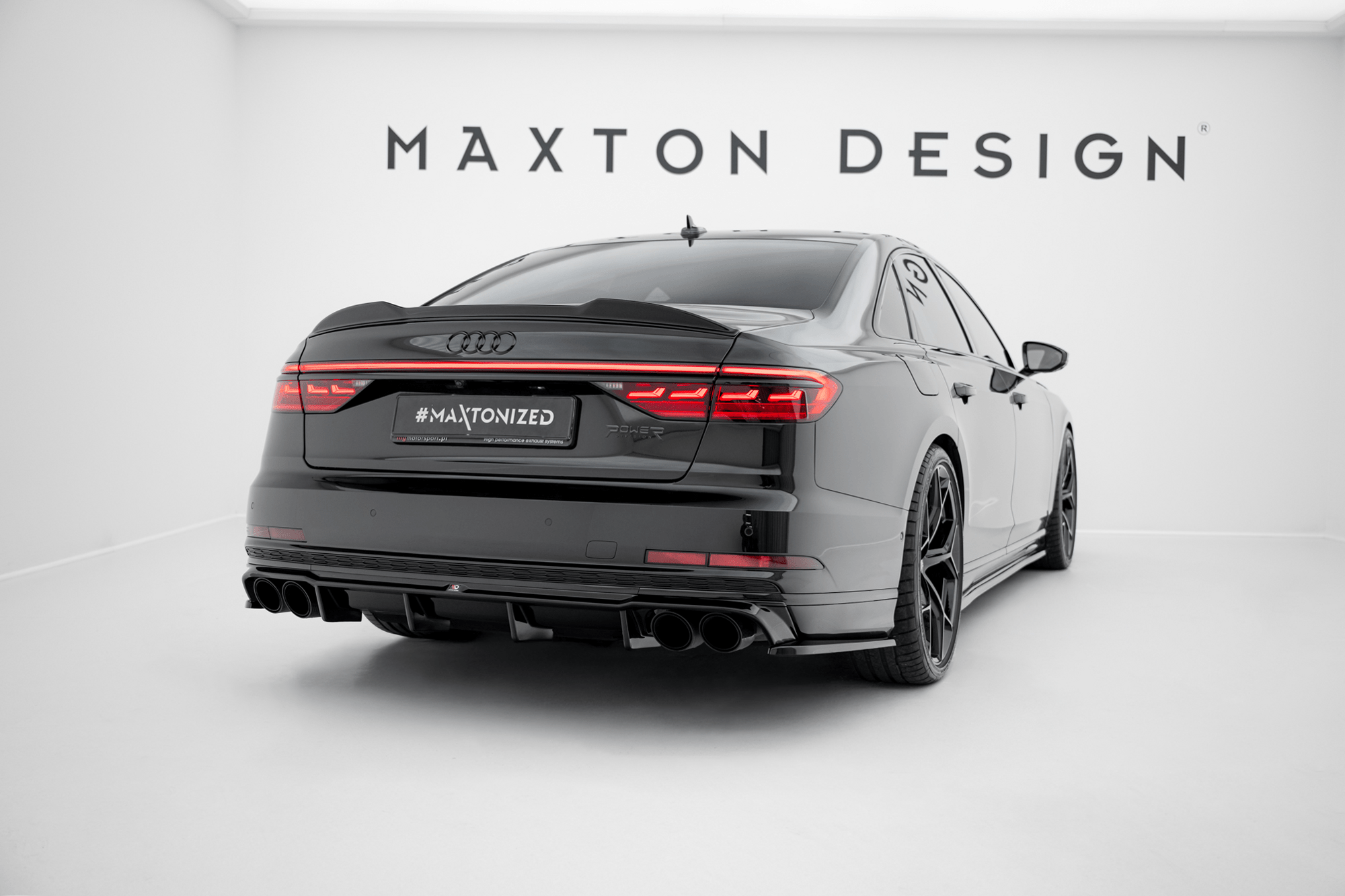 Maxton Design - Flaps V2 Heckansatz Flaps Heckansatz für Audi S8 D5 - Aerowerk.