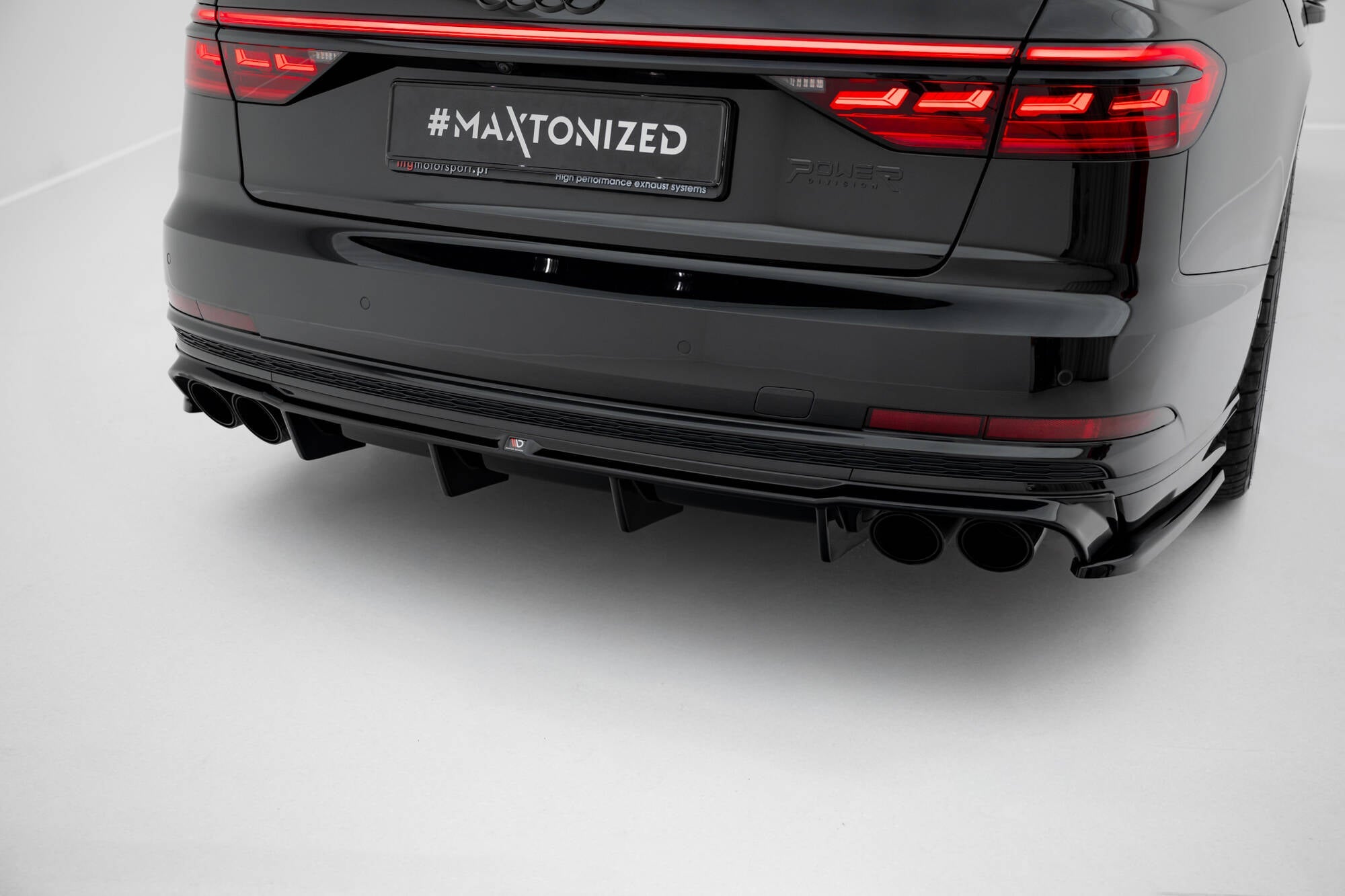 Maxton Design - Flaps V2 Heckansatz Flaps Heckansatz für Audi S8 D5 - Aerowerk.