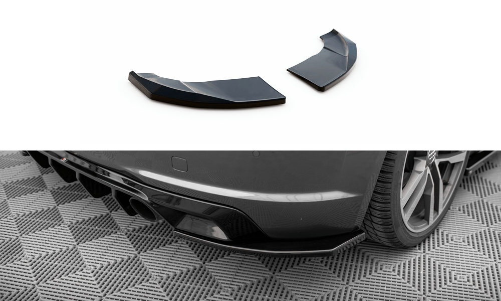 Maxton Design - Flaps V2 Heckansatz Flaps Heckansatz für Audi TT S - Line 8S - Aerowerk.