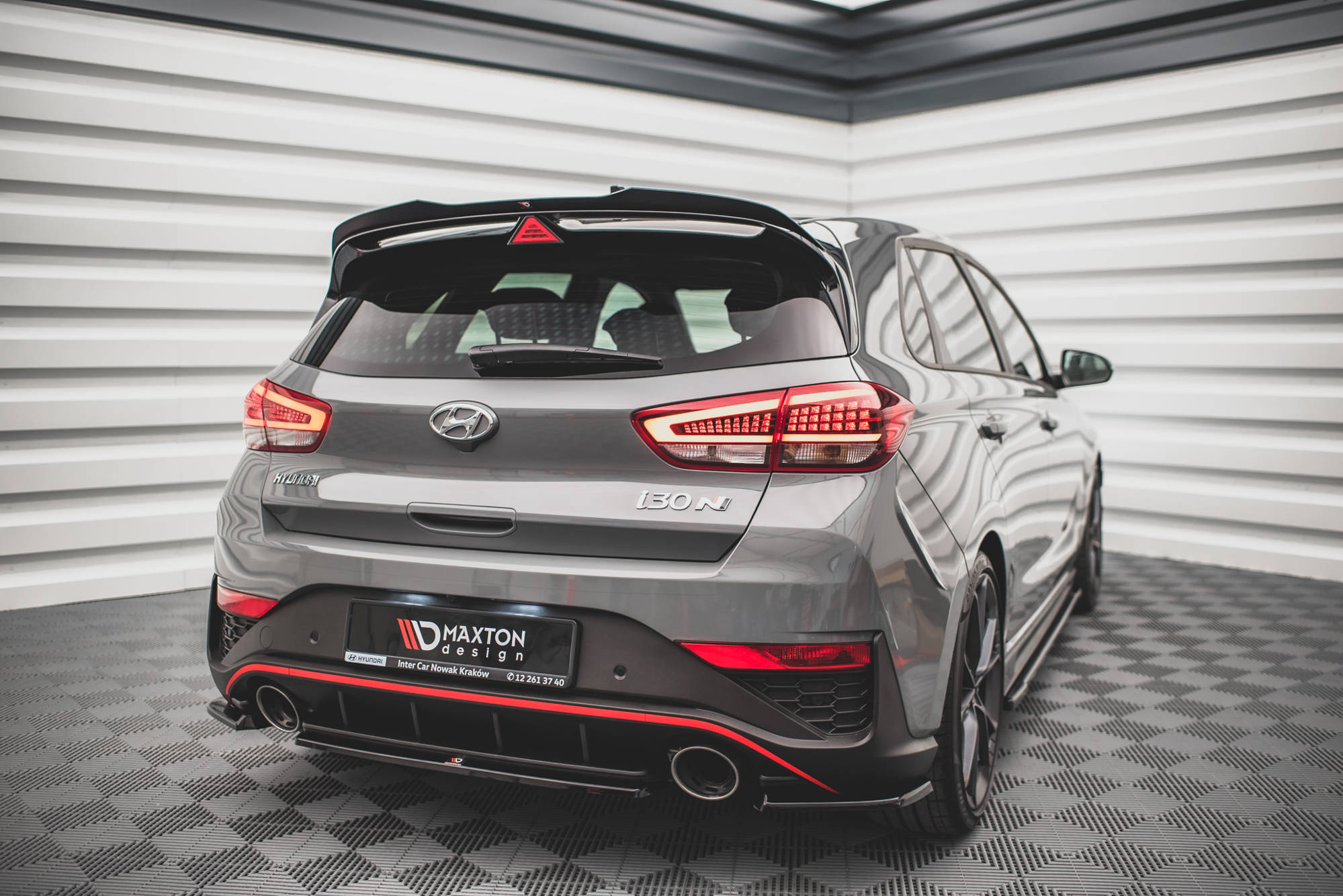 Maxton Design - Flaps V2 Heckansatz Flaps Heckansatz für Hyundai I30 N Hatchback Mk3 Facelift - Aerowerk.