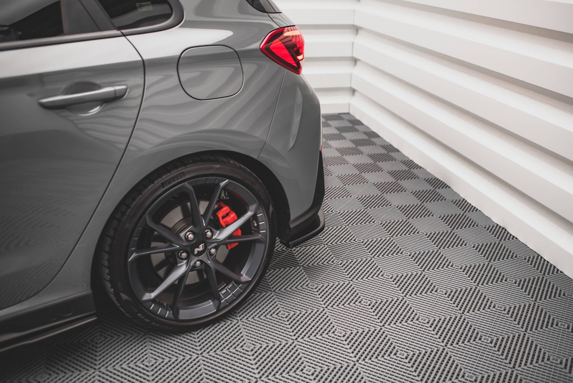 Maxton Design - Flaps V2 Heckansatz Flaps Heckansatz für Hyundai I30 N Hatchback Mk3 Facelift - Aerowerk.