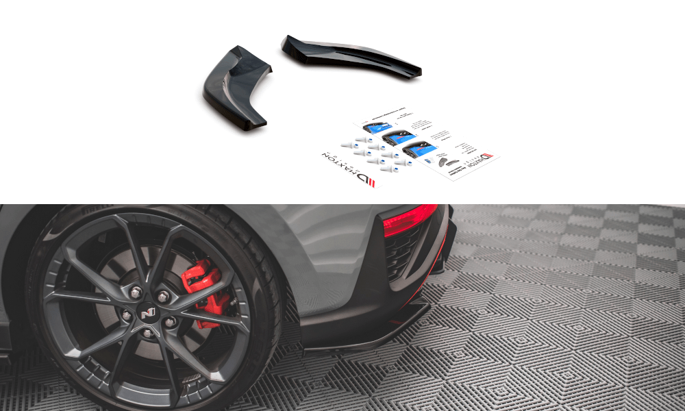 Maxton Design - Flaps V2 Heckansatz Flaps Heckansatz für Hyundai I30 N Hatchback Mk3 Facelift - Aerowerk.