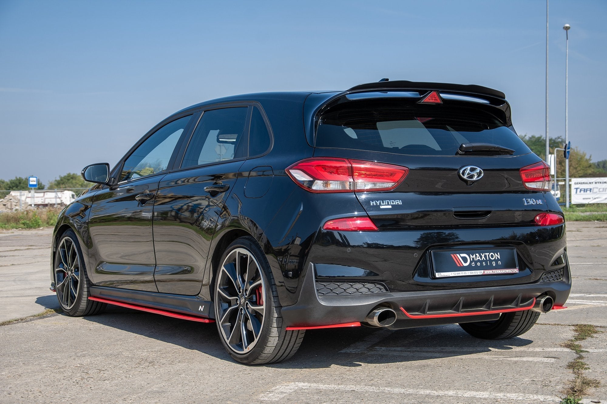 Maxton Design - Flaps V2 Heckansatz Flaps Heckansatz für Hyundai I30 N Mk3 Hatchback - Aerowerk.
