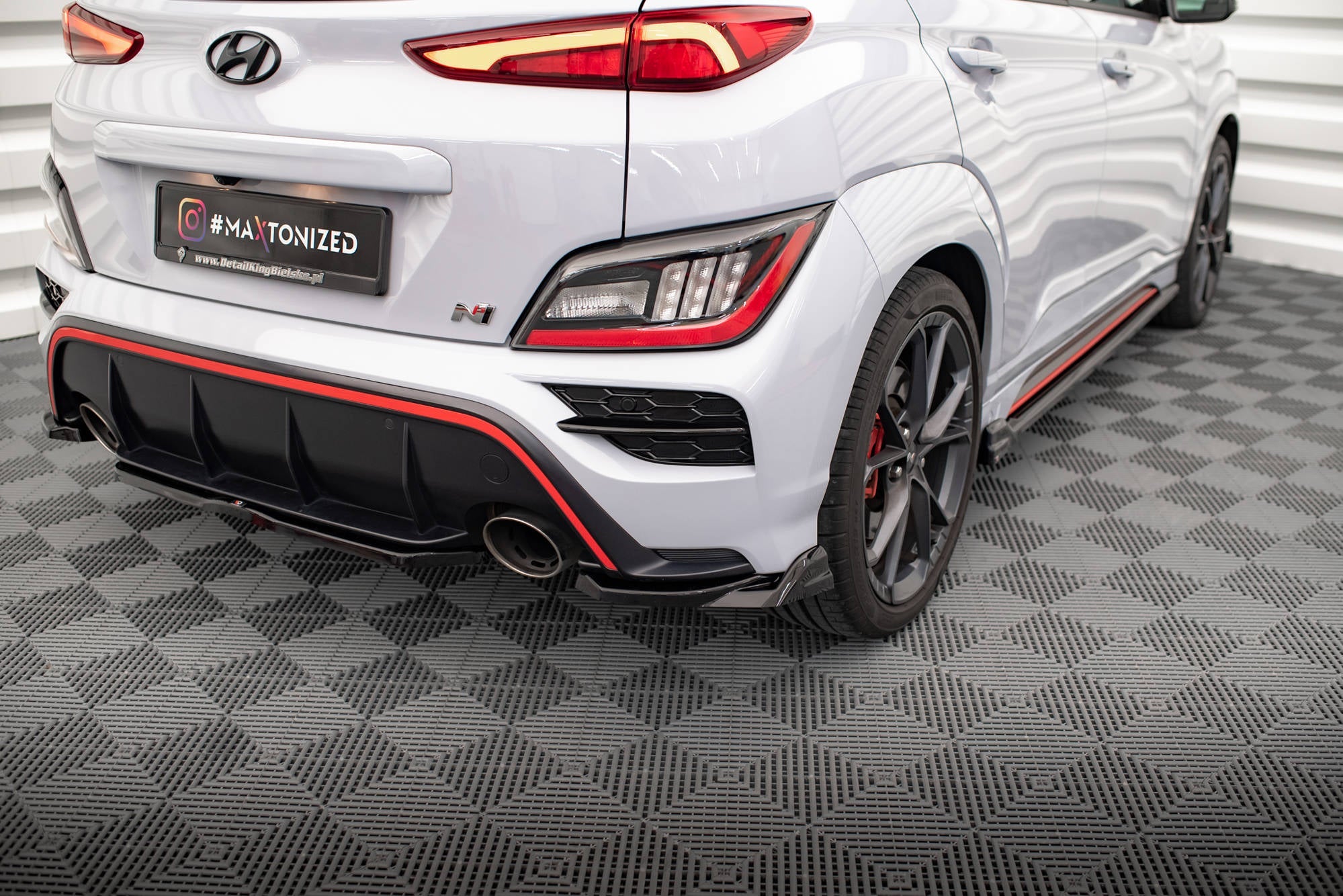 Maxton Design - Flaps V2 Heckansatz Flaps Heckansatz für Hyundai Kona N Mk1 - Aerowerk.