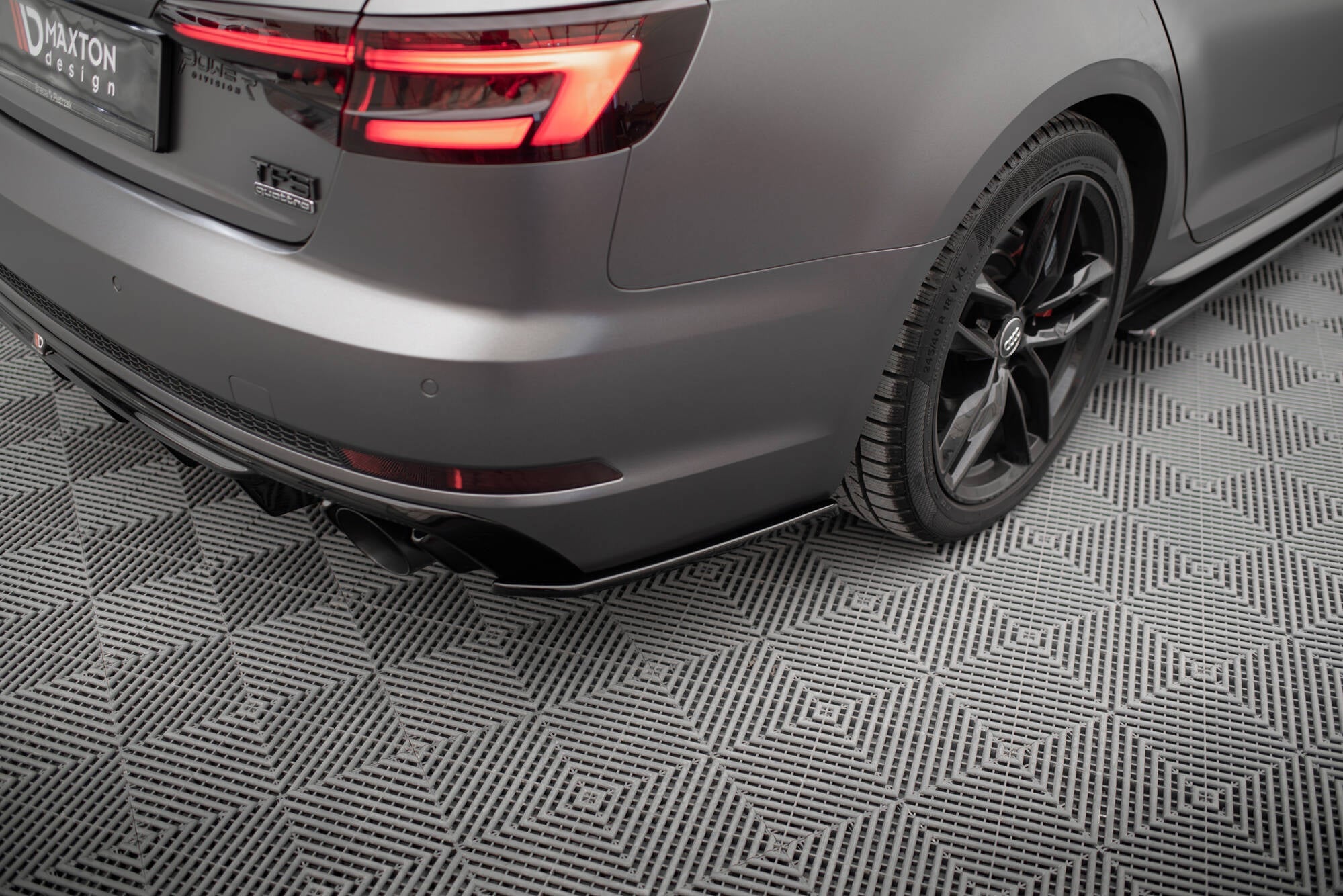 Maxton Design - Flaps V3 Heckansatz Flaps Heckansatz für Audi A4 S - line B9 - Aerowerk.