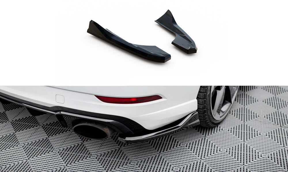 Maxton Design - Flaps V3 Heckansatz Flaps Heckansatz für Audi RS3 Limousine 8V Facelift - Aerowerk.