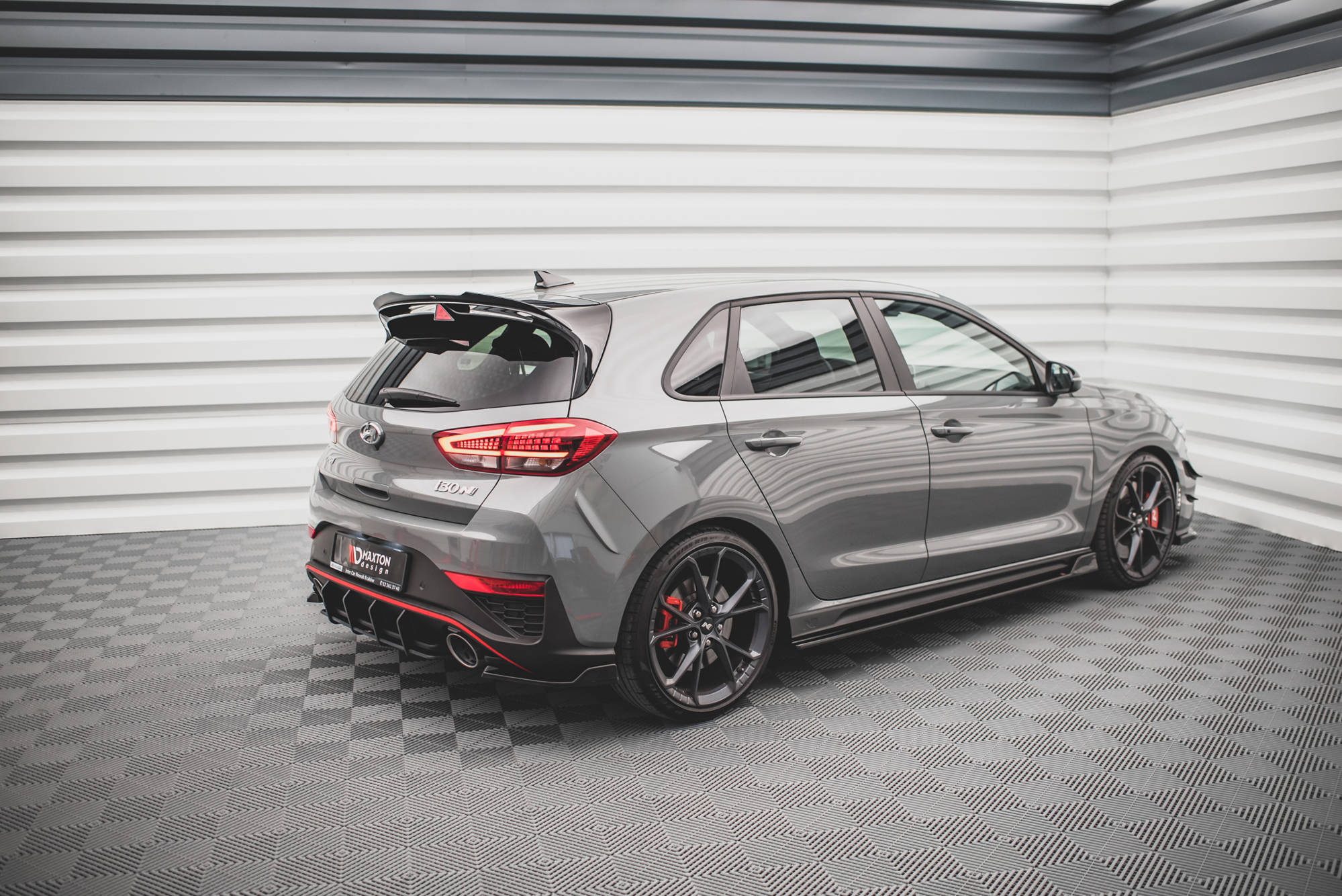 Maxton Design - Flaps V3 Heckansatz Flaps Heckansatz für Hyundai I30 N Hatchback Mk3 Facelift - Aerowerk.