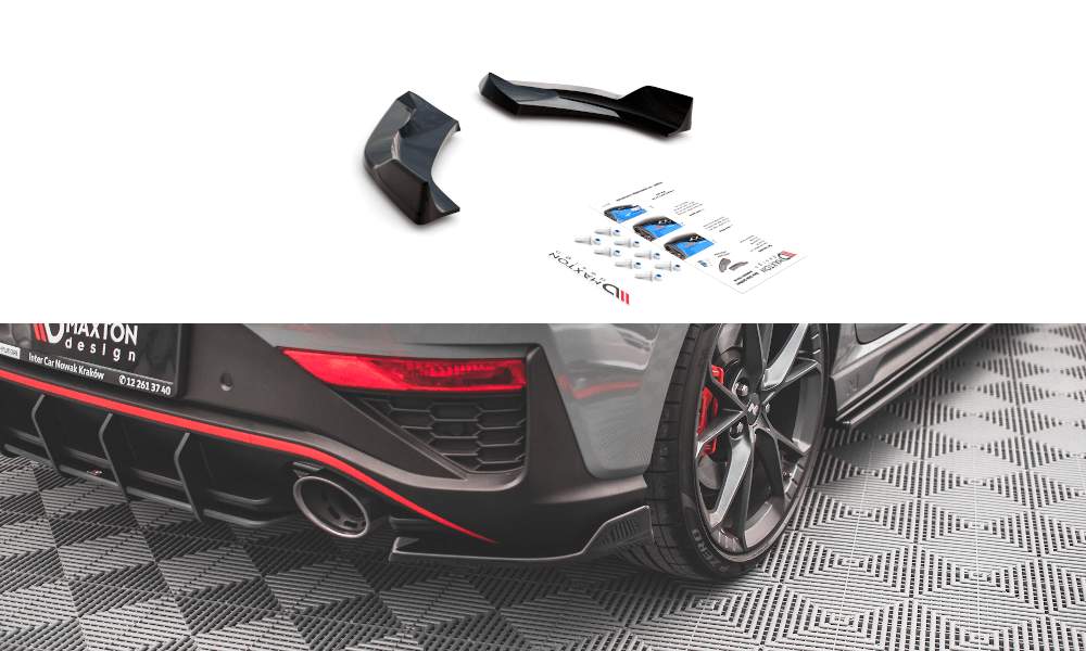 Maxton Design - Flaps V3 Heckansatz Flaps Heckansatz für Hyundai I30 N Hatchback Mk3 Facelift - Aerowerk.