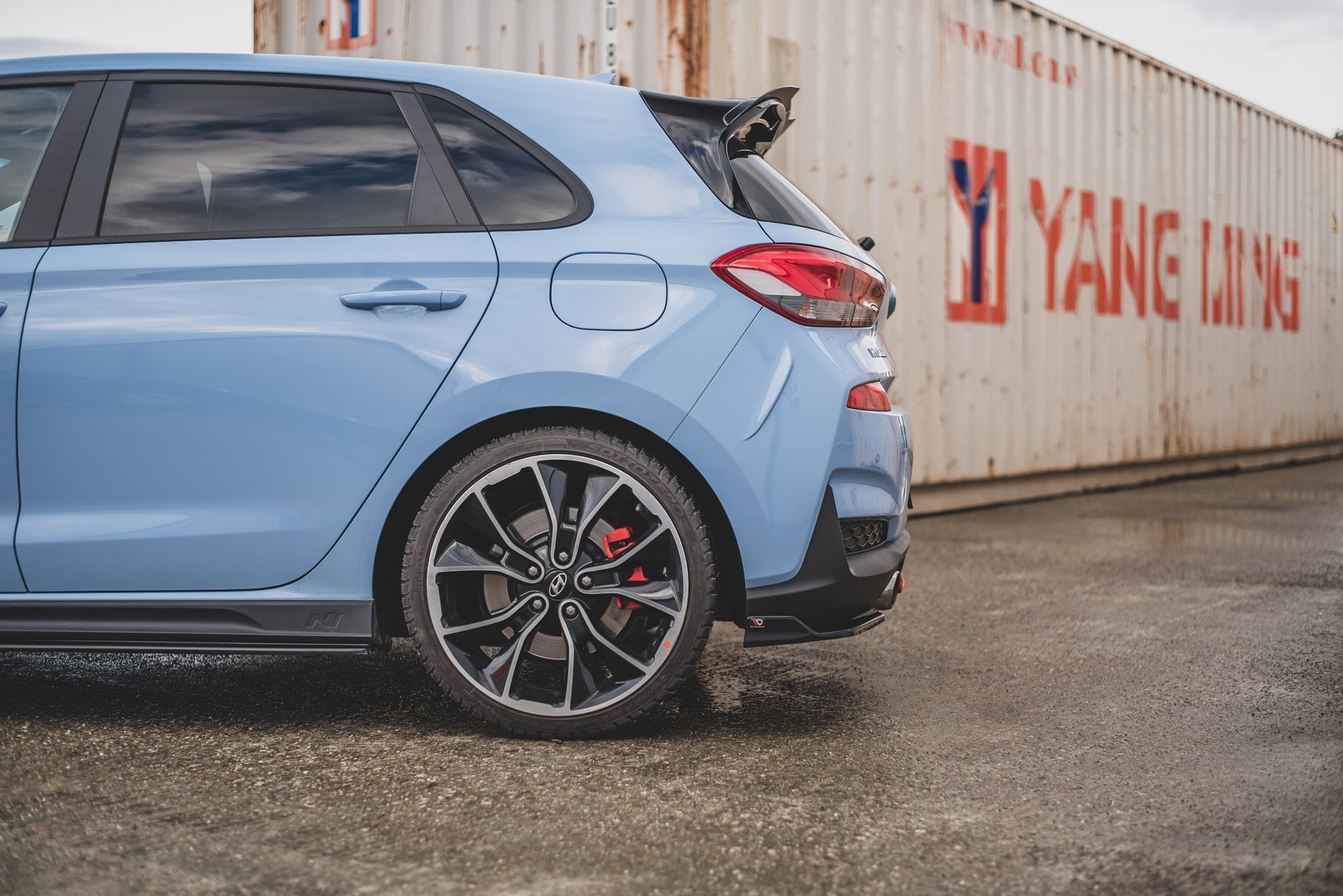 Maxton Design - Flaps V3 Heckansatz Flaps Heckansatz für Hyundai I30 N Mk3 Hatchback - Aerowerk.