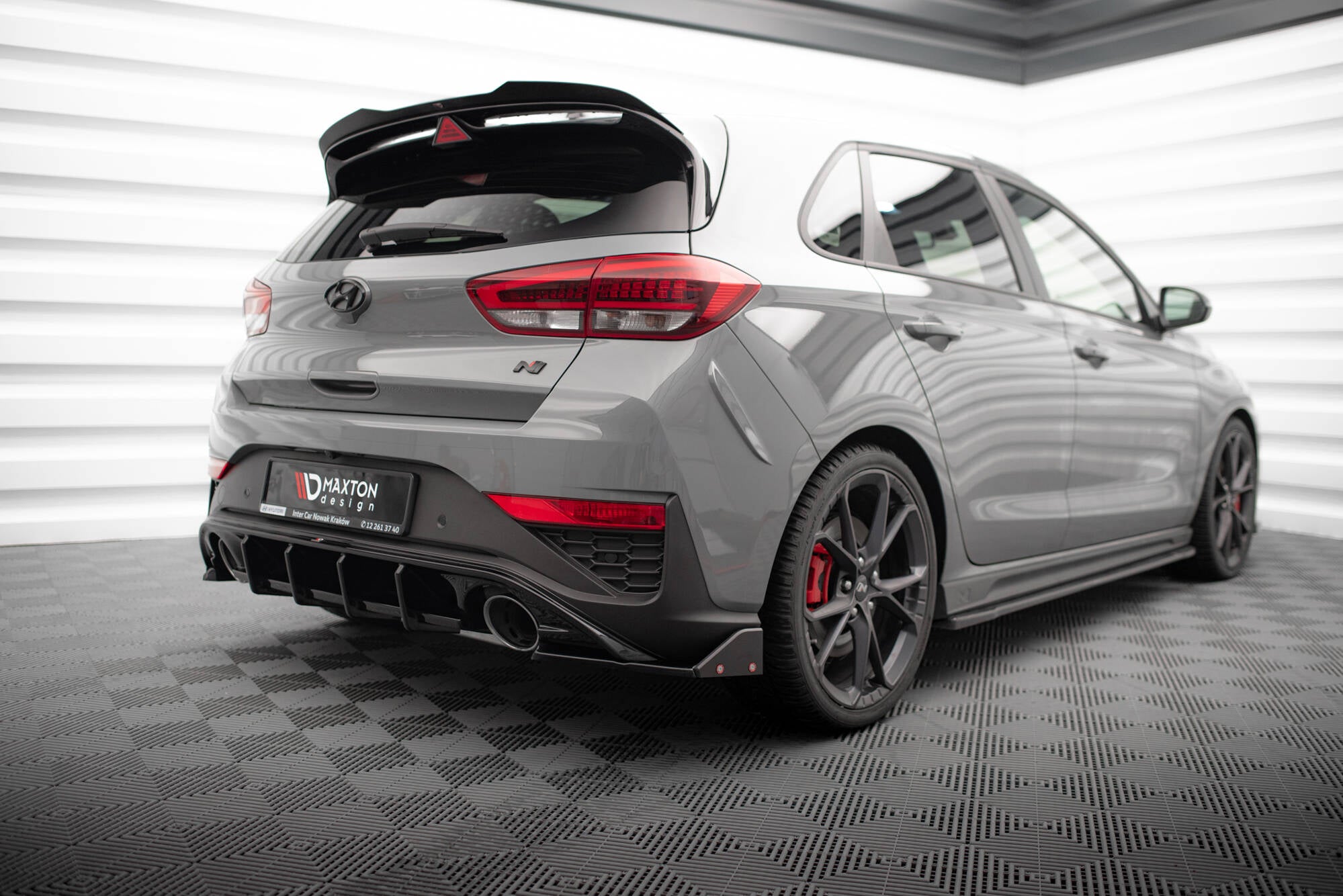 Maxton Design - Flaps V4 Heckansatz Flaps Heckansatz + Flaps für Hyundai I30 N Hatchback Mk3 Facelift - Aerowerk.