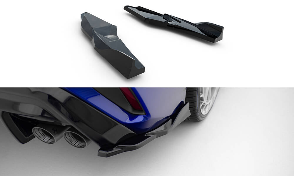 Maxton Design - Flaps V4 Heckansatz Flaps Heckansatz für Audi S3 Limousine 8Y Facelift - Aerowerk.