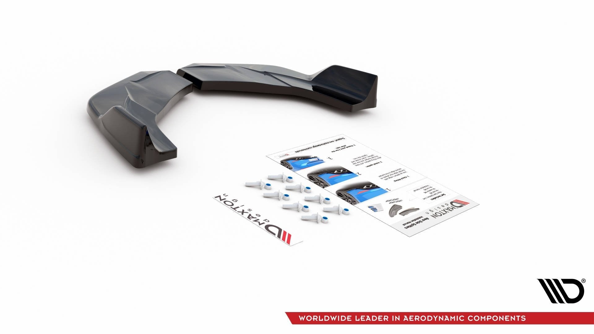 Maxton Design - Flaps V4 Heckansatz Flaps Heckansatz für Hyundai I30 N Mk3 Hatchback - Aerowerk.