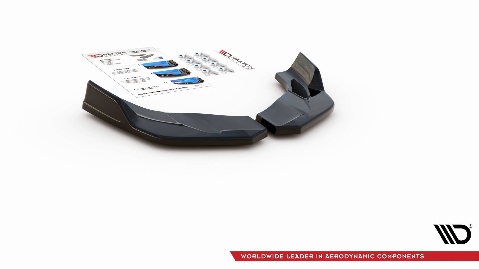 Maxton Design - Flaps V4 Heckansatz Flaps Heckansatz für Hyundai I30 N Mk3 Hatchback - Aerowerk.