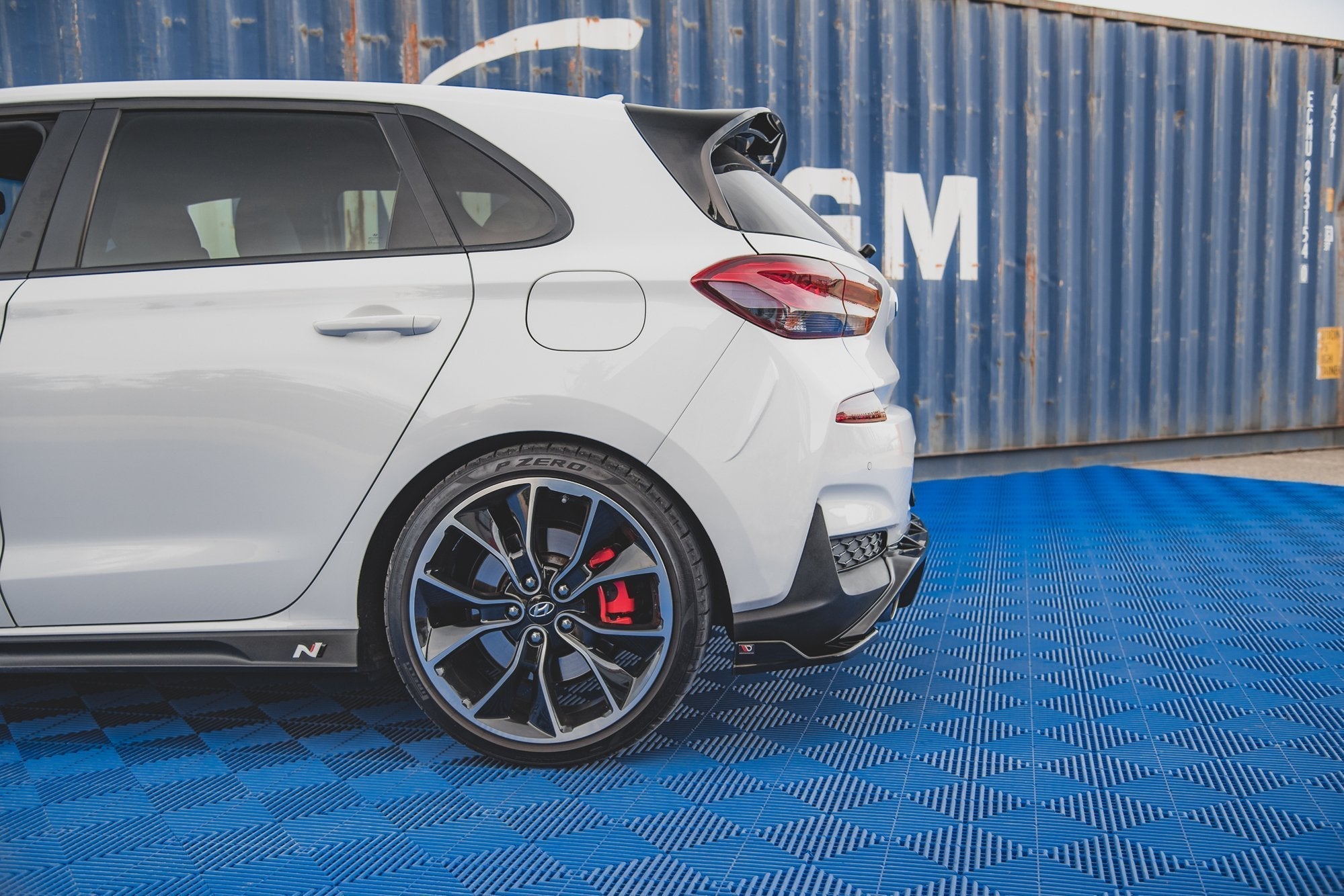Maxton Design - Flaps V4 Heckansatz Flaps Heckansatz für Hyundai I30 N Mk3 Hatchback - Aerowerk.