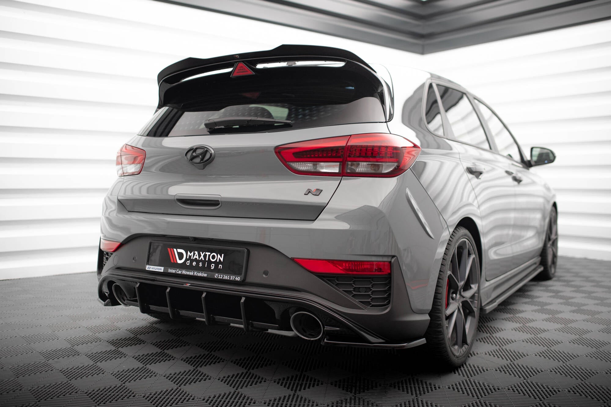 Maxton Design - Flaps V5 Heckansatz Flaps Heckansatz für Hyundai I30 N Hatchback Mk3 Facelift - Aerowerk.