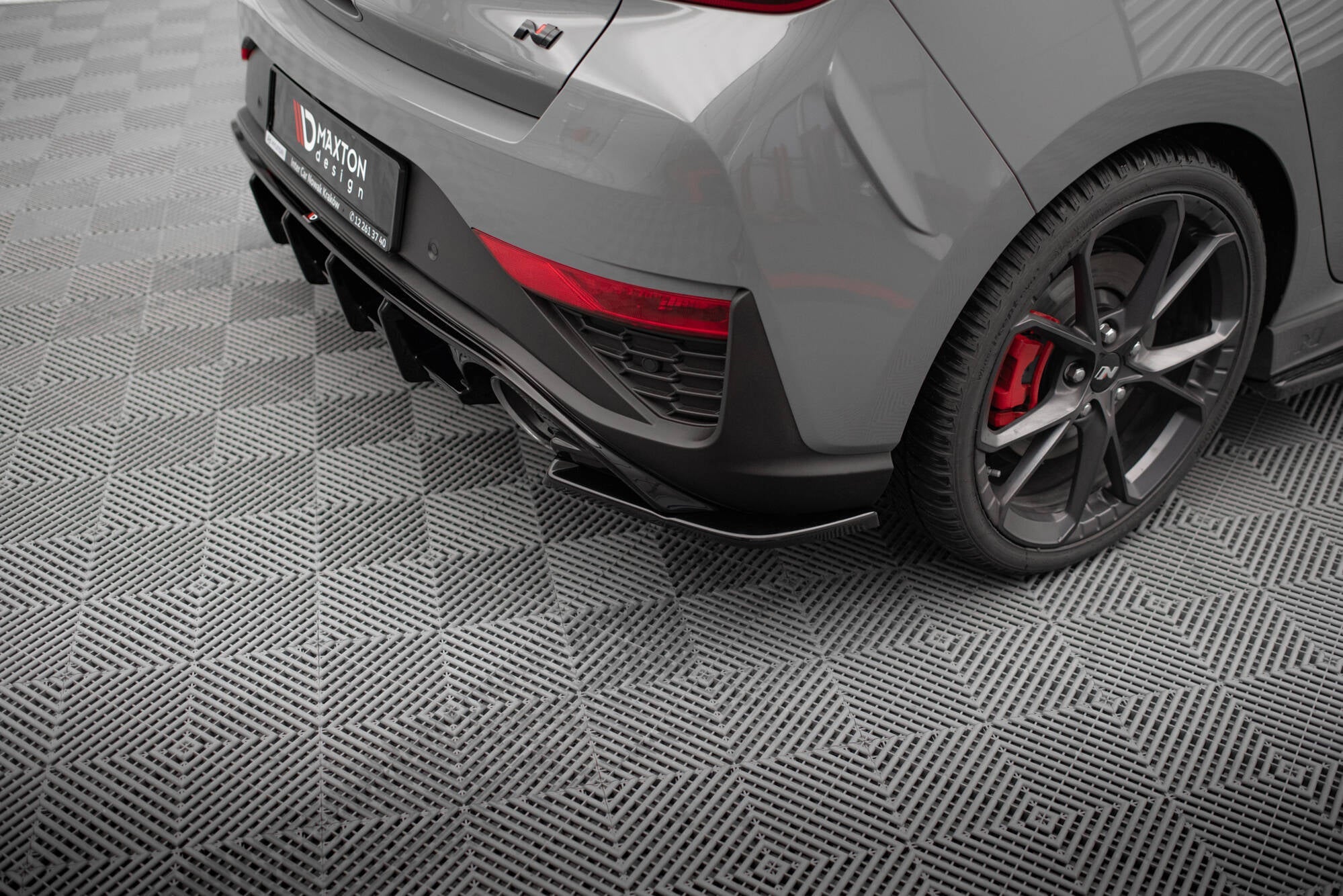 Maxton Design - Flaps V5 Heckansatz Flaps Heckansatz für Hyundai I30 N Hatchback Mk3 Facelift - Aerowerk.