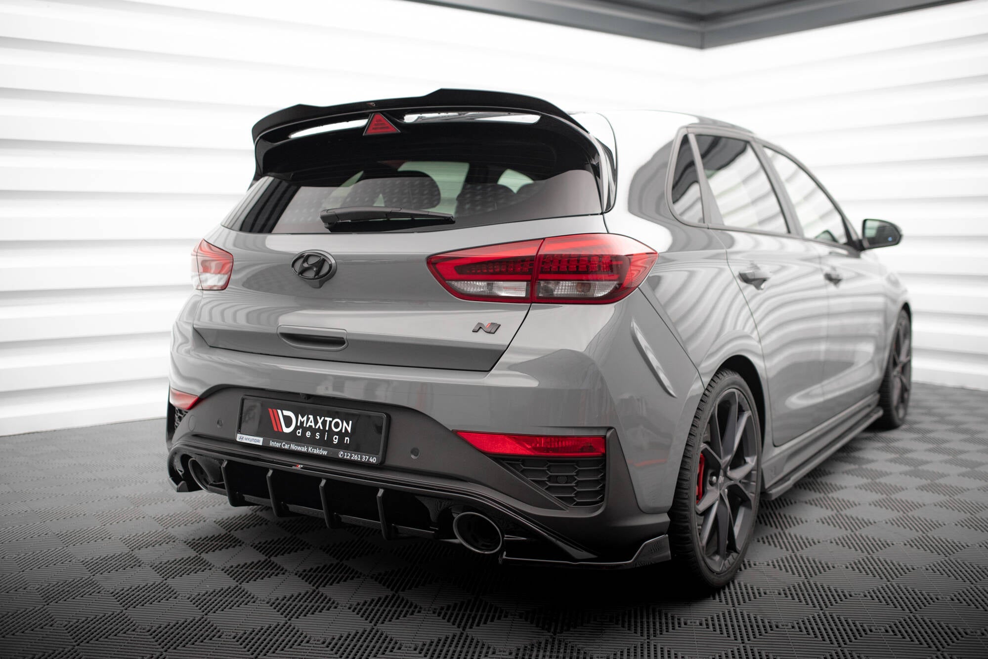 Maxton Design - Flaps V6 Heckansatz Flaps Heckansatz für Hyundai I30 N Hatchback Mk3 Facelift - Aerowerk.