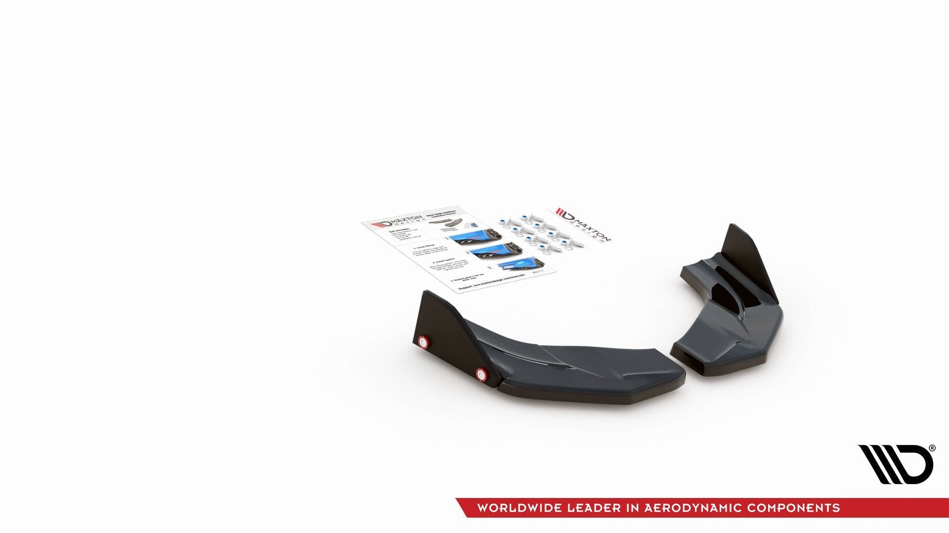 Maxton Design - Flaps V7 Heckansatz Flaps Heckansatz + Flaps für Hyundai I30 N Mk3 Hatchback - Aerowerk.