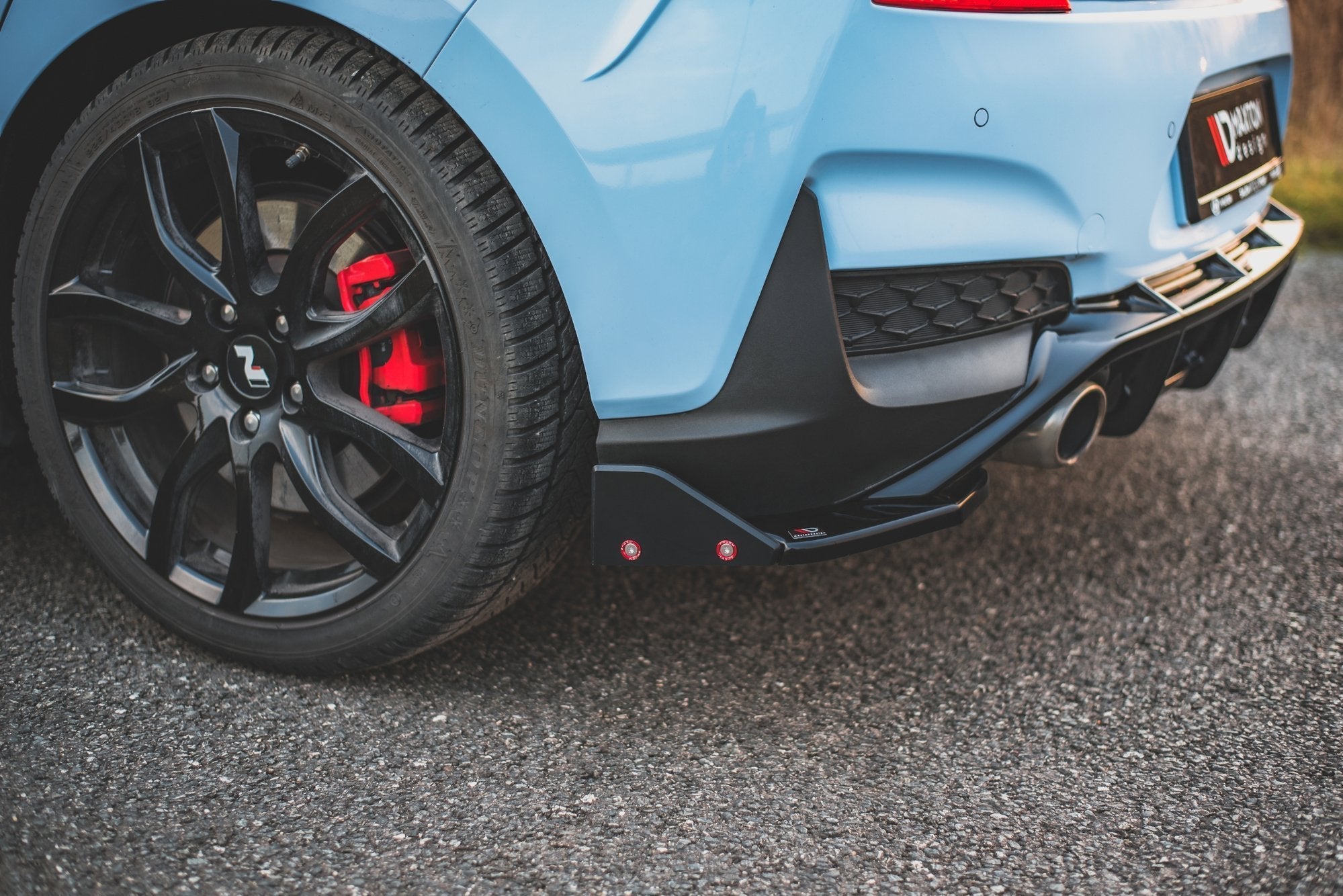Maxton Design - Flaps V7 Heckansatz Flaps Heckansatz + Flaps für Hyundai I30 N Mk3 Hatchback - Aerowerk.