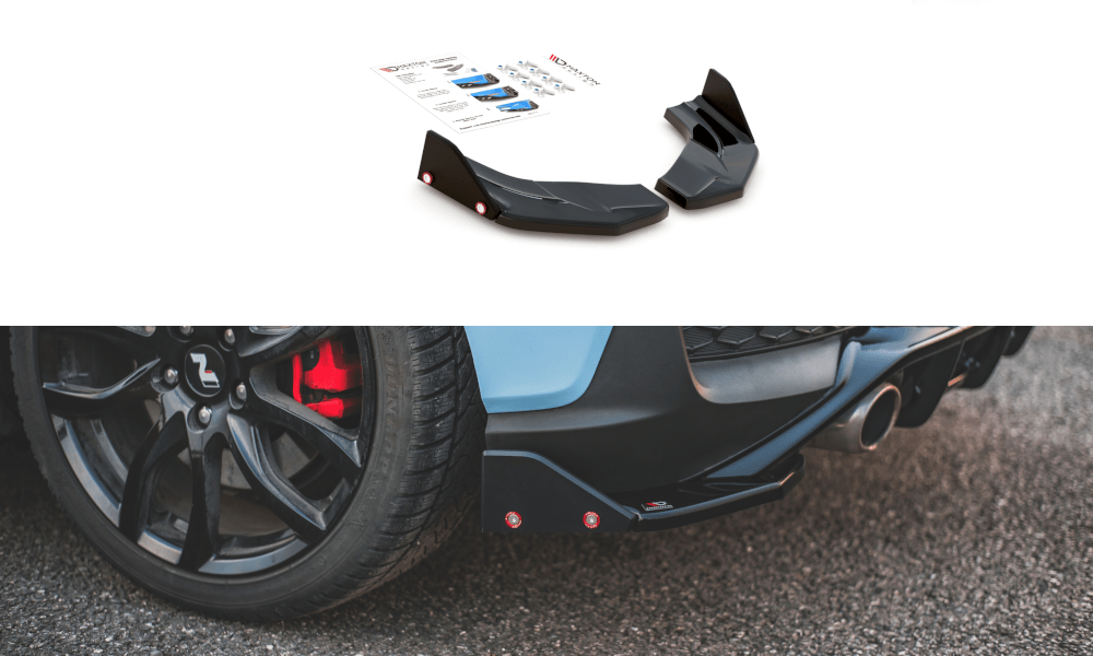 Maxton Design - Flaps V7 Heckansatz Flaps Heckansatz + Flaps für Hyundai I30 N Mk3 Hatchback - Aerowerk.