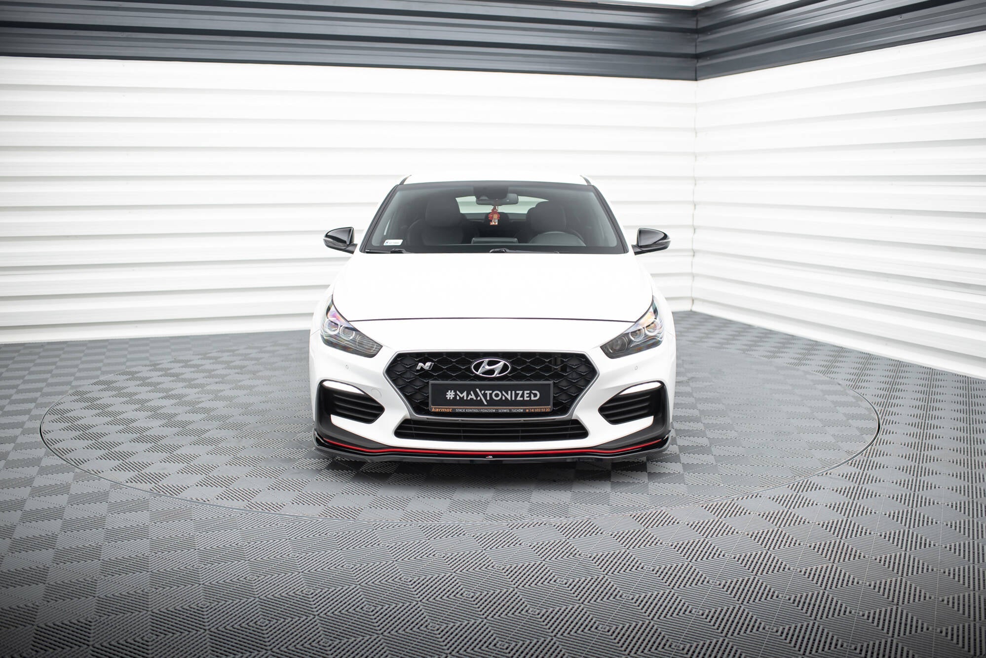 Maxton Design - Front Splitter V.2 für Hyundai I30 N Mk3 Hatchback / Fastback - Aerowerk.