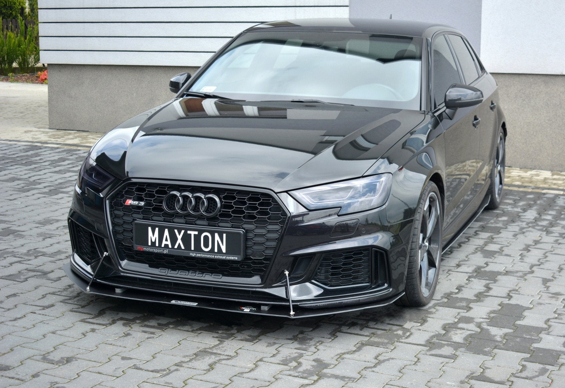 Maxton Design - Front Sport Diffusor V1 für Audi RS3 8V FL Sportback - Aerowerk.