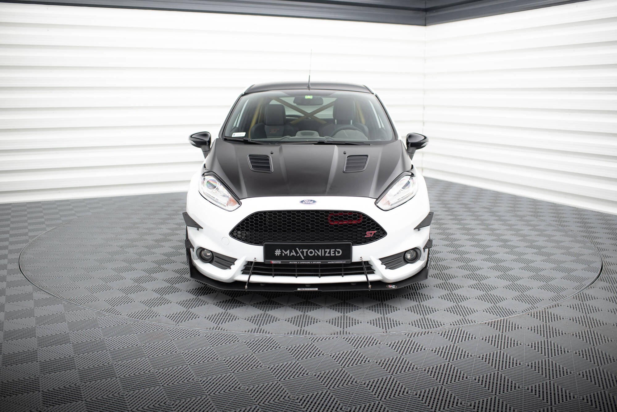 Maxton Design - Front Sport Diffusor V2 für Ford Fiesta ST Mk7 FL - Aerowerk.