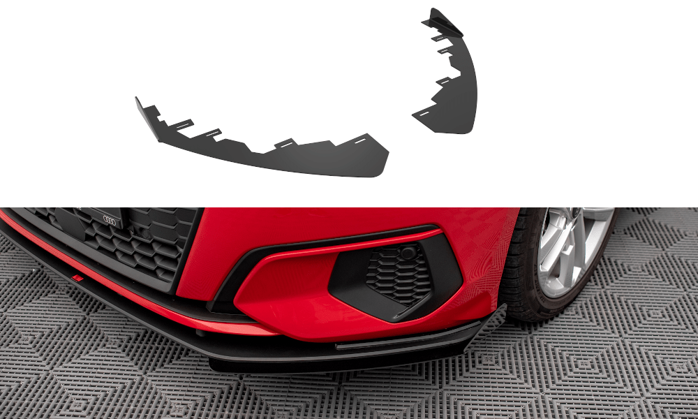 Maxton Design - Front Stoßstange Flaps für Audi A3 8Y - Aerowerk.