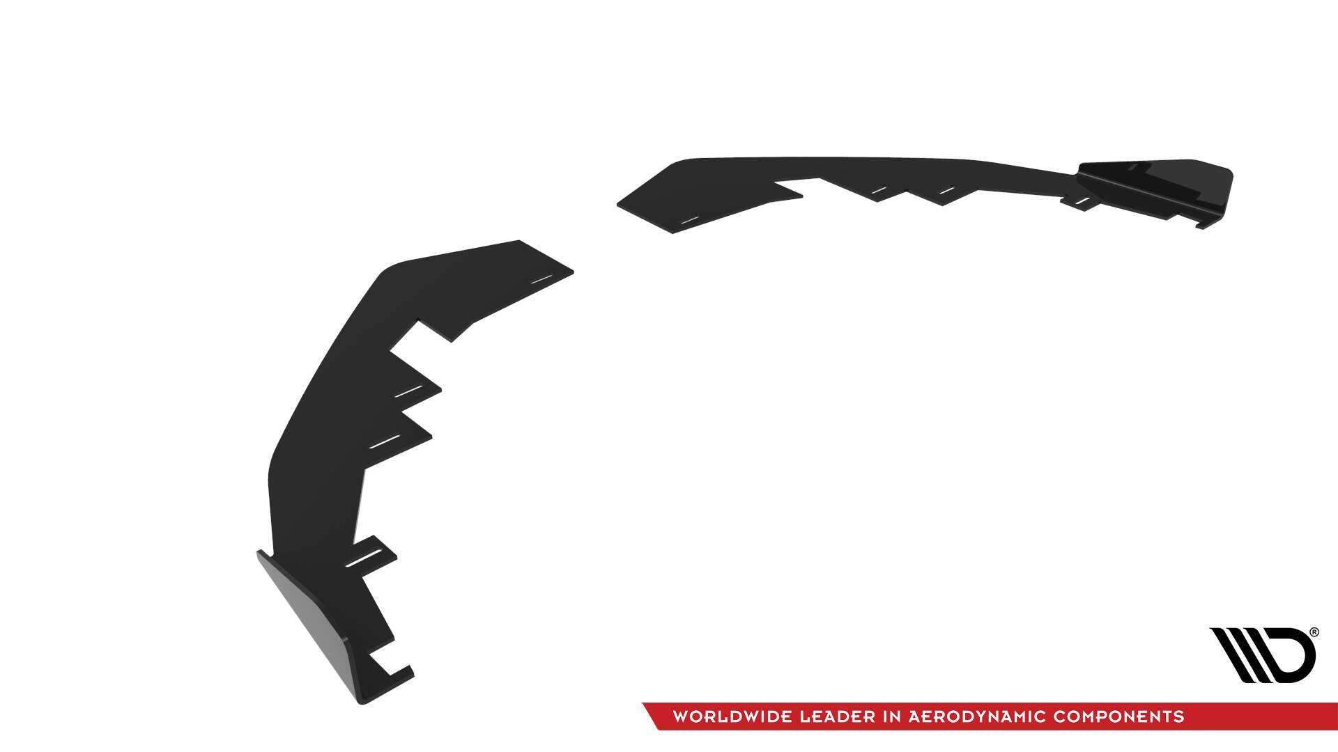 Maxton Design - Front Stoßstange Flaps für Audi A3 S - Line Limousine / S3 Limousine 8Y Facelift - Aerowerk.